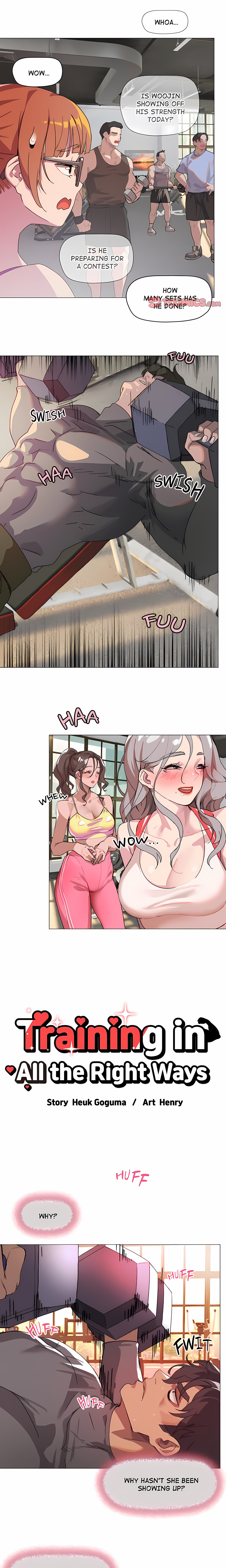 Training in All the Right Ways Page 3 - MangaHe