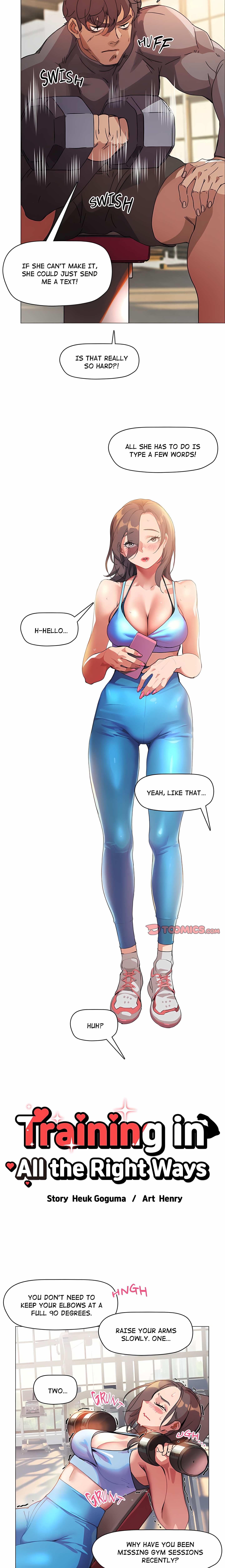 Training in All the Right Ways Page 7 - MangaHe