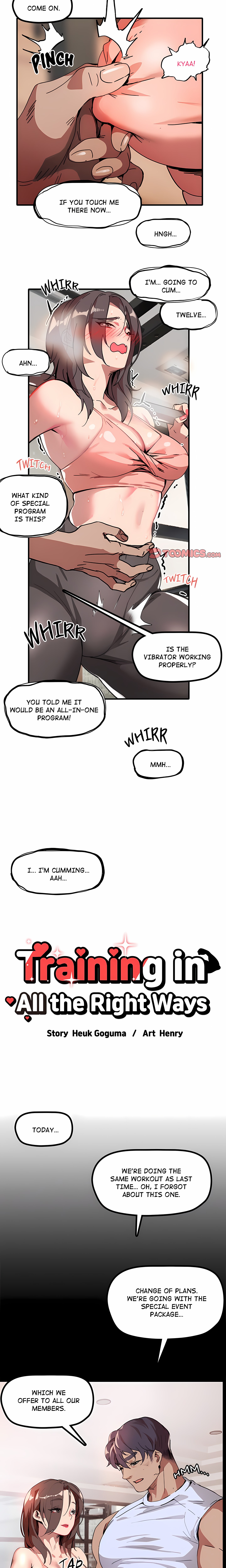Training in All the Right Ways Page 5 - MangaHe
