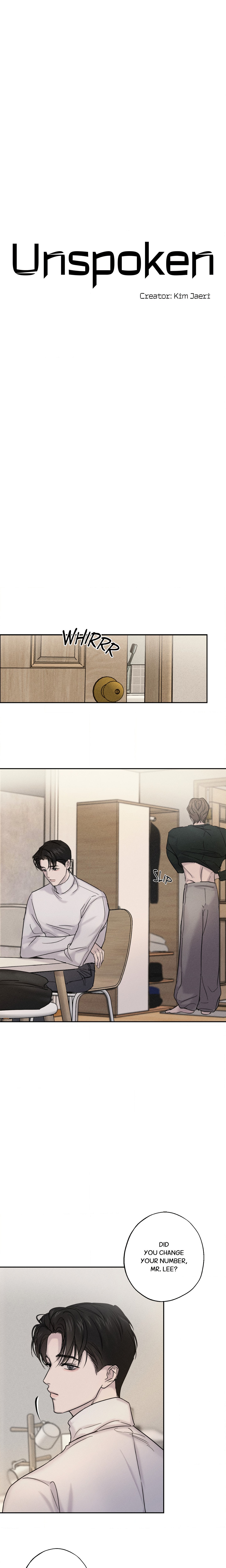 Unspoken Page 5 - MangaHe