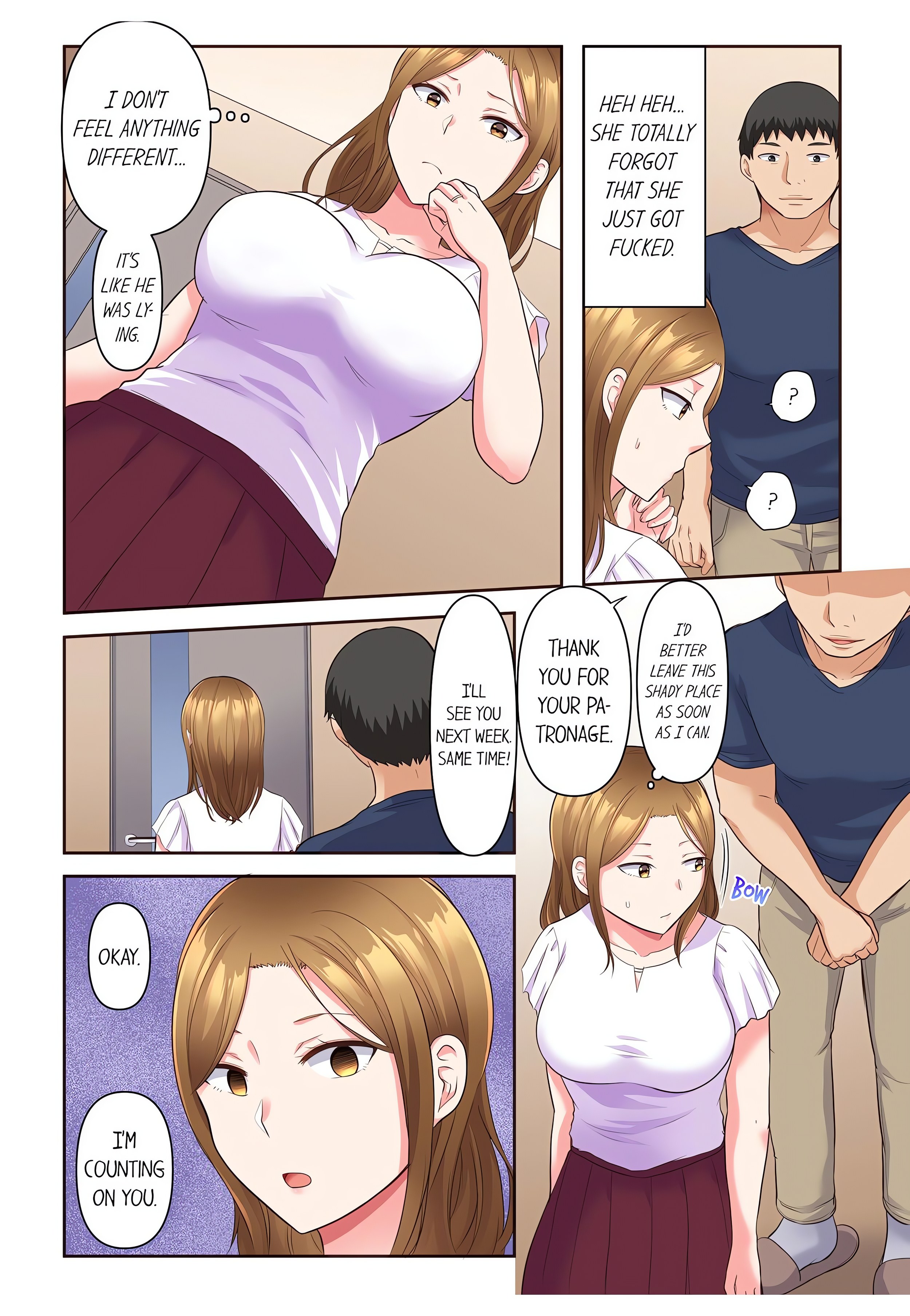 An NTR Therapy For A Troubled Wife – I Love My Husband, But I’m Sitting on Another Man and Cumming…! Page 4 - MangaHe