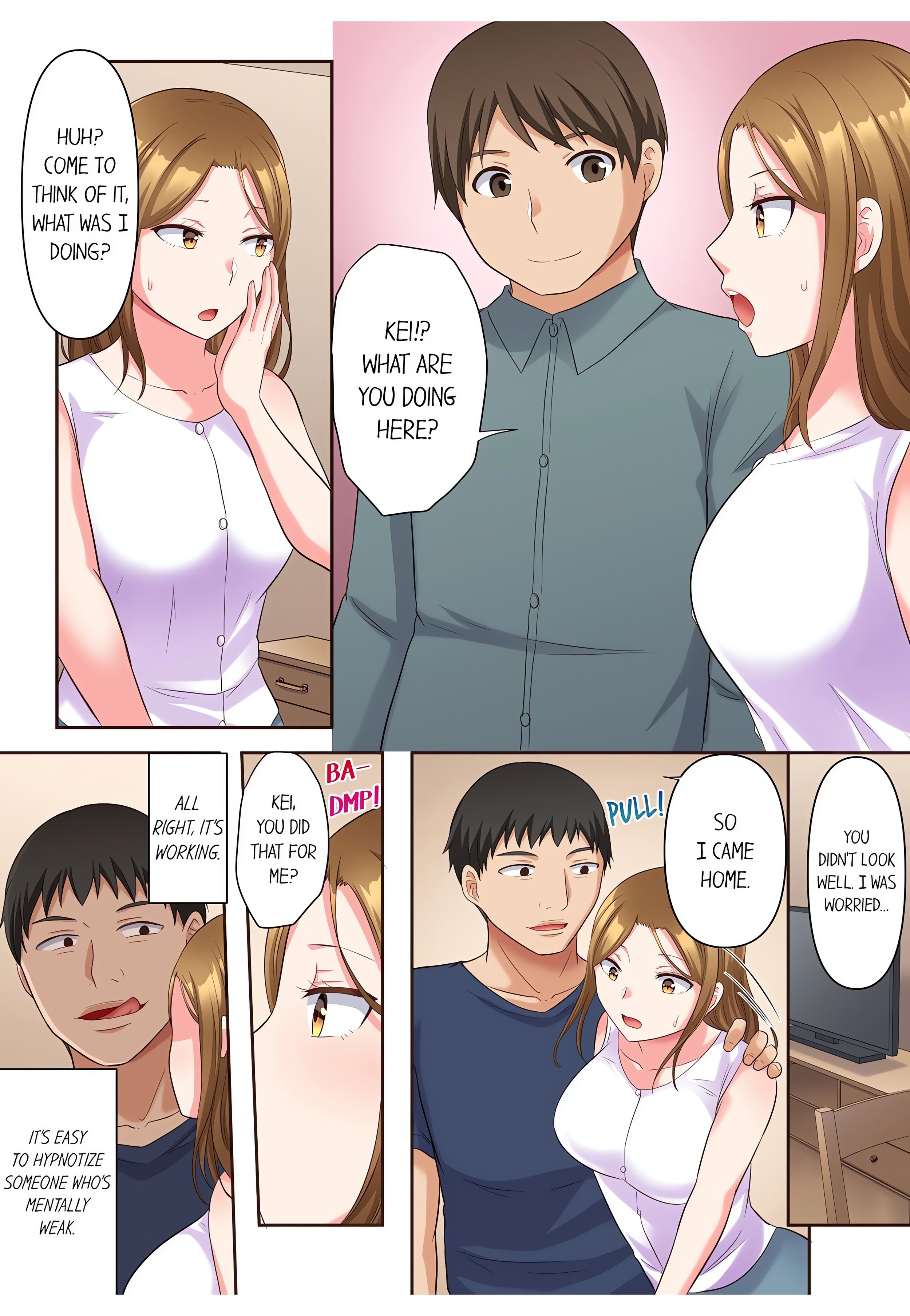 An NTR Therapy For A Troubled Wife – I Love My Husband, But I’m Sitting on Another Man and Cumming…! Page 18 - MangaHe