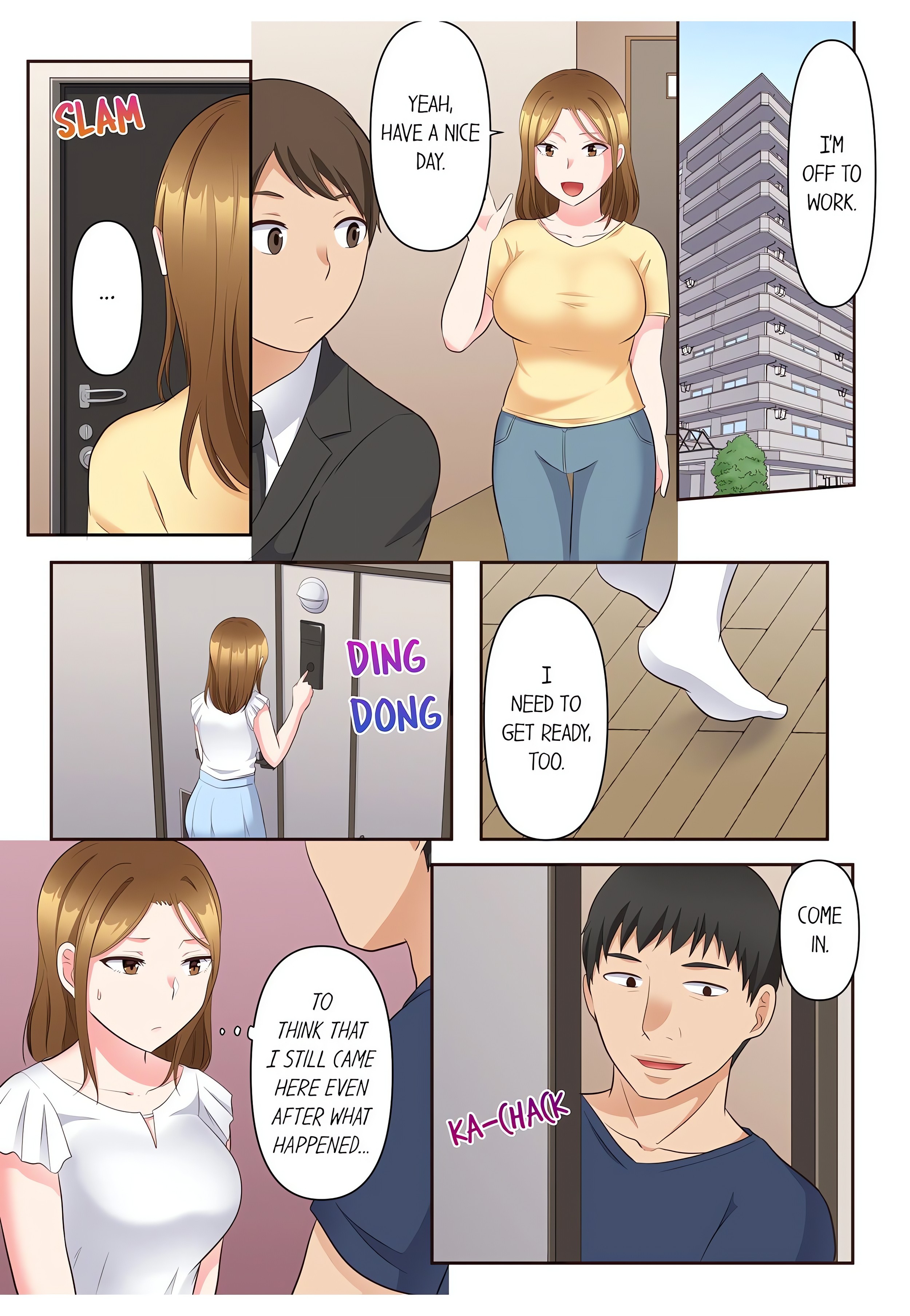 An NTR Therapy For A Troubled Wife – I Love My Husband, But I’m Sitting on Another Man and Cumming…! Page 19 - MangaHe