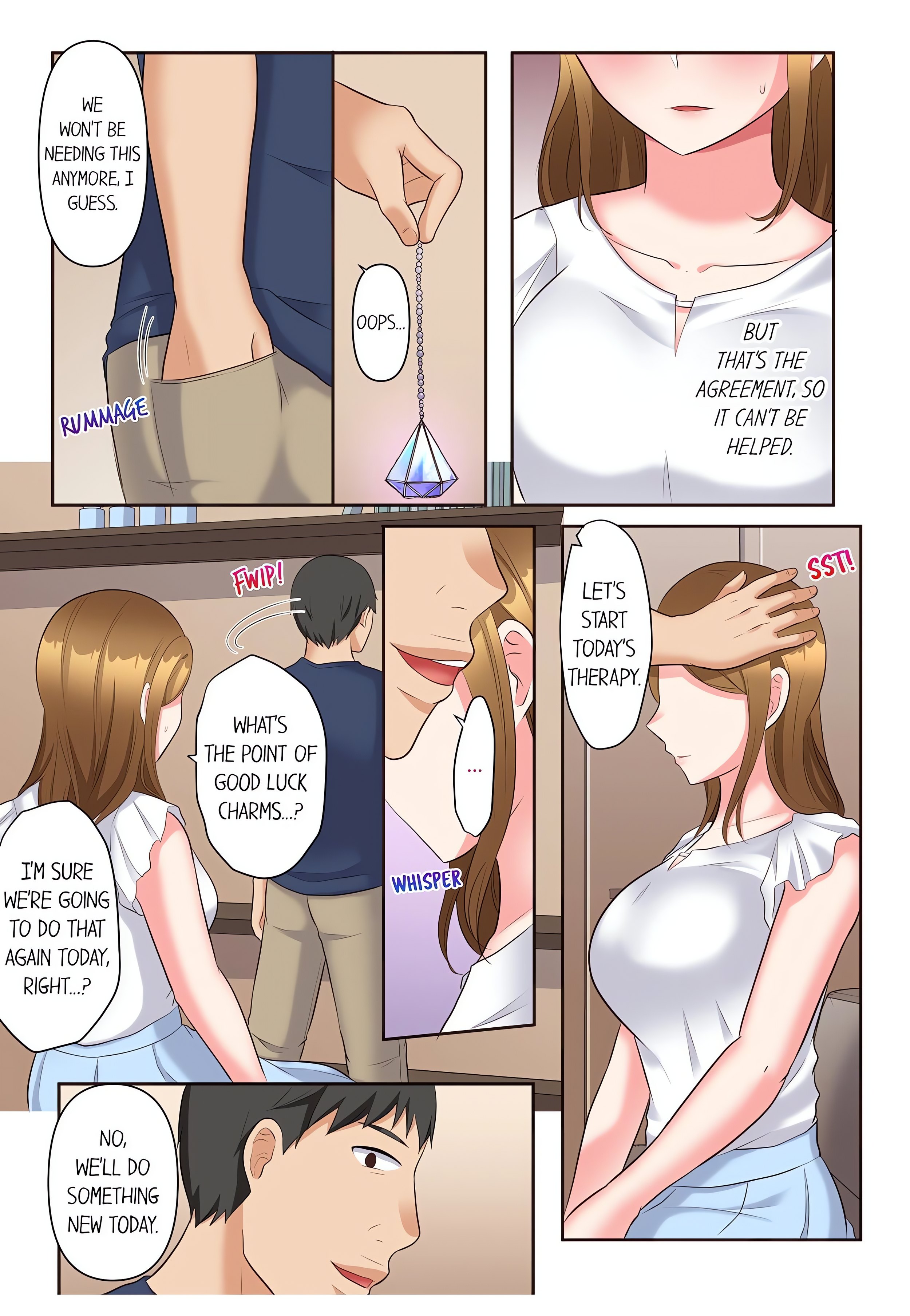 An NTR Therapy For A Troubled Wife – I Love My Husband, But I’m Sitting on Another Man and Cumming…! Page 20 - MangaHe