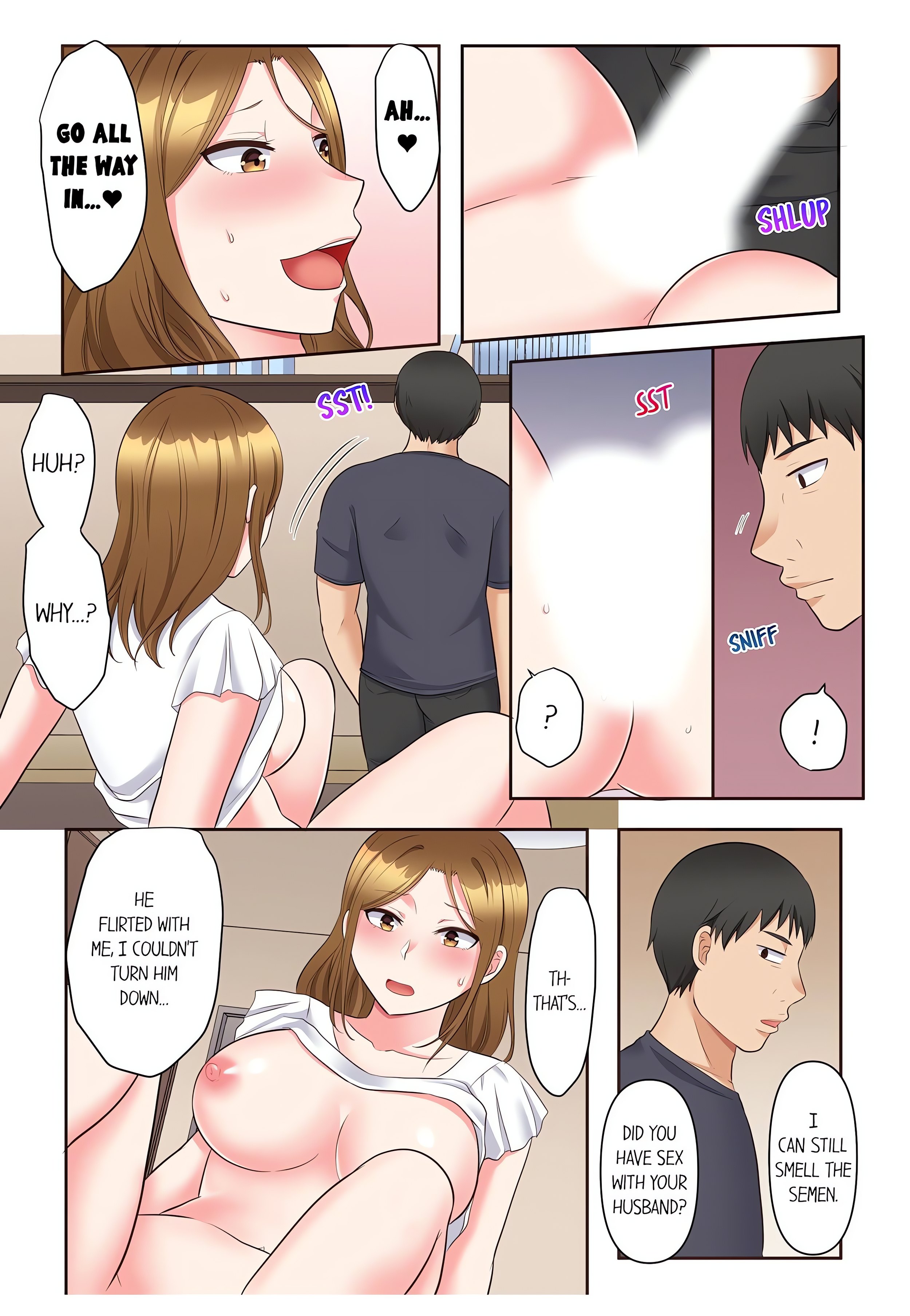An NTR Therapy For A Troubled Wife – I Love My Husband, But I’m Sitting on Another Man and Cumming…! Page 23 - MangaHe