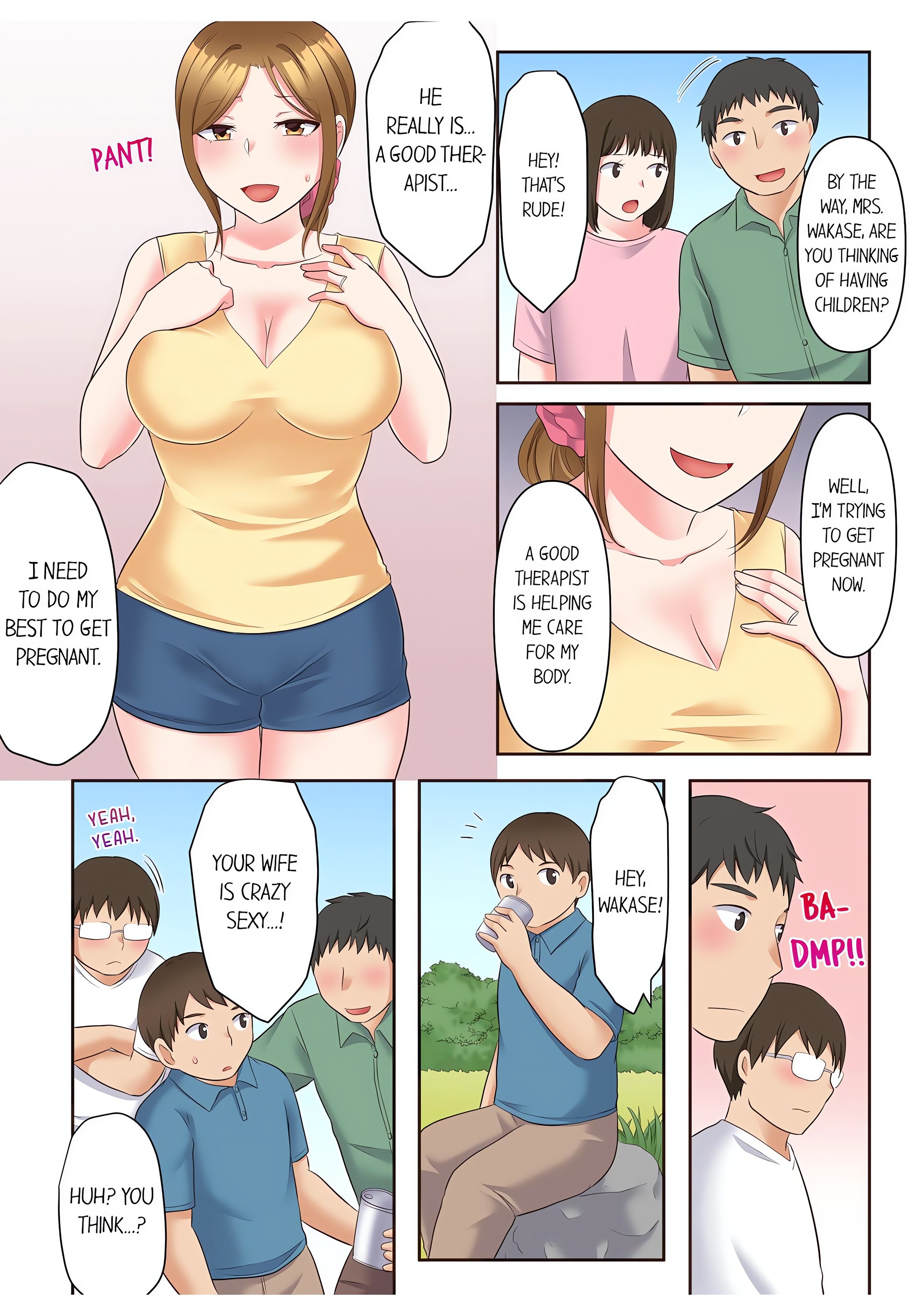 An NTR Therapy For A Troubled Wife – I Love My Husband, But I’m Sitting on Another Man and Cumming…! Page 8 - MangaHe