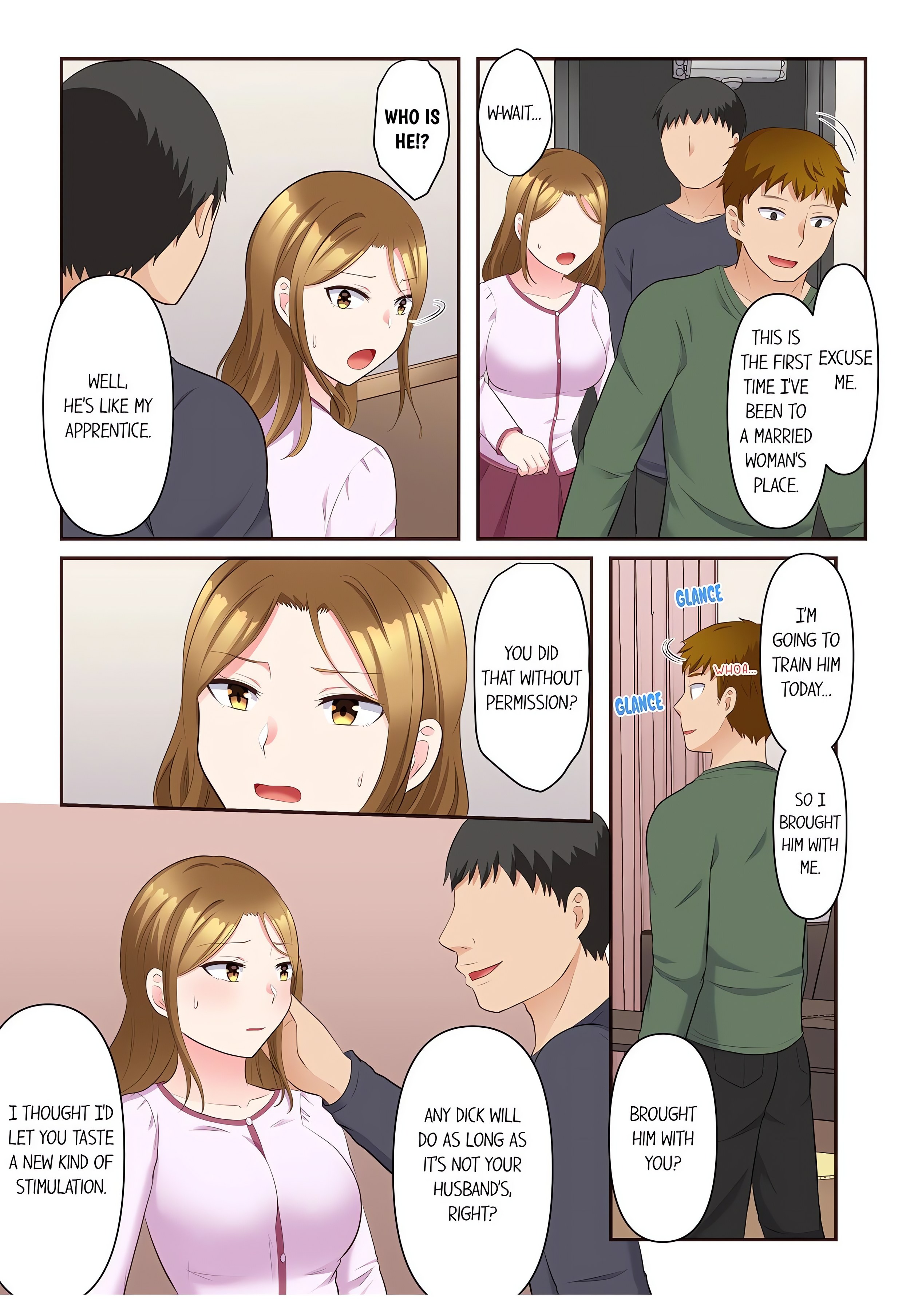 An NTR Therapy For A Troubled Wife – I Love My Husband, But I’m Sitting on Another Man and Cumming…! Page 11 - MangaHe