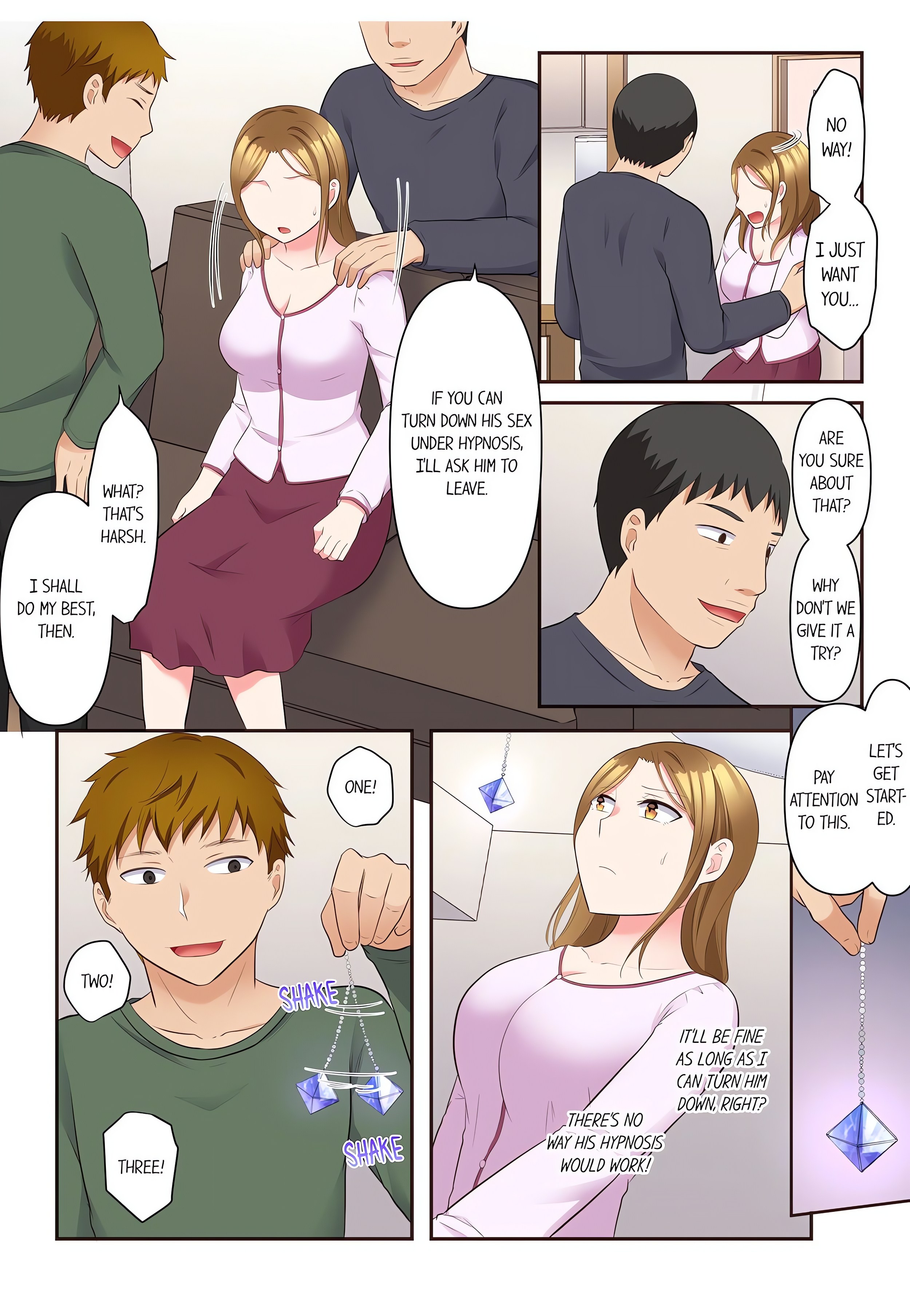 An NTR Therapy For A Troubled Wife – I Love My Husband, But I’m Sitting on Another Man and Cumming…! Page 12 - MangaHe