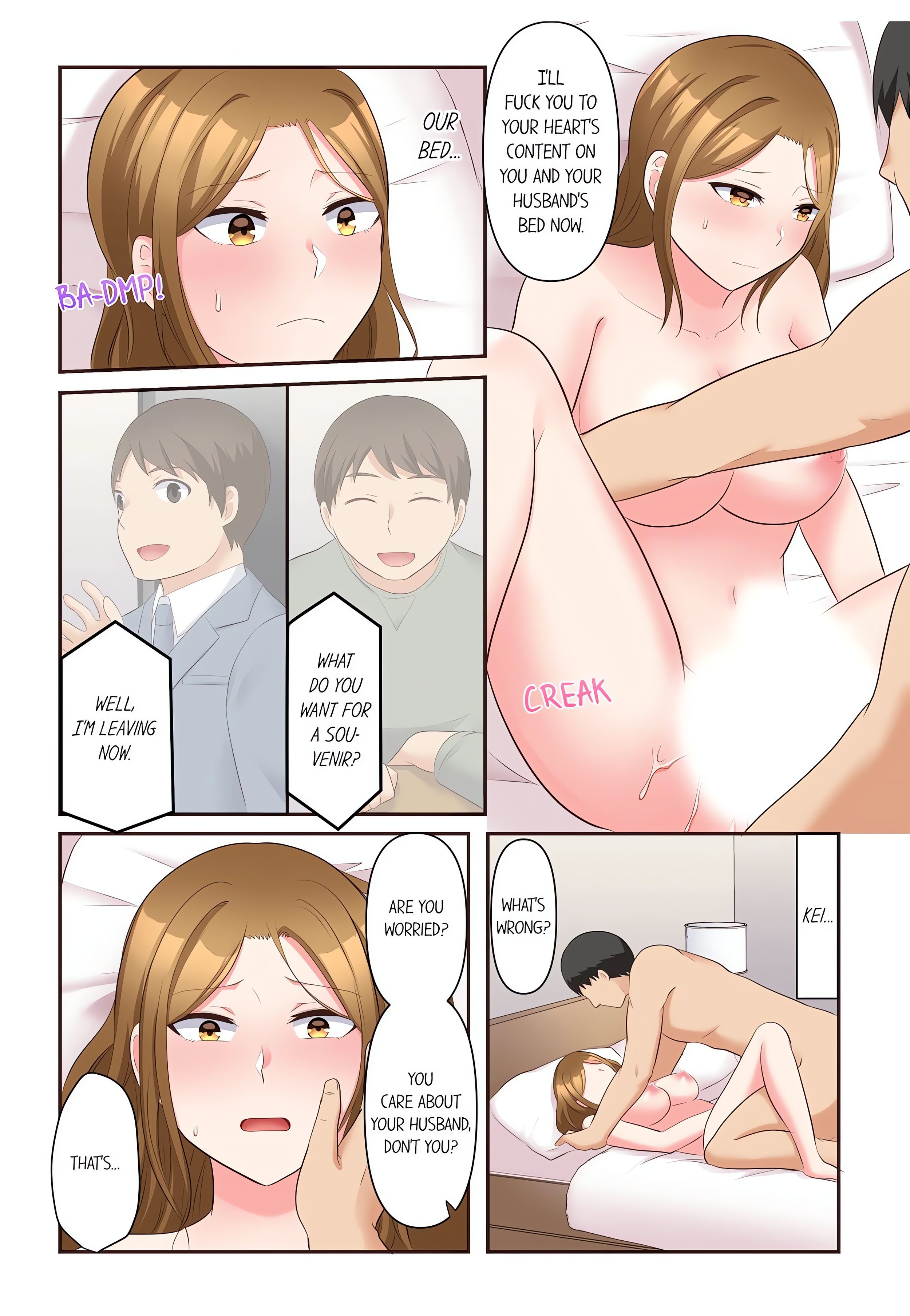 An NTR Therapy For A Troubled Wife – I Love My Husband, But I’m Sitting on Another Man and Cumming…! Page 25 - MangaHe