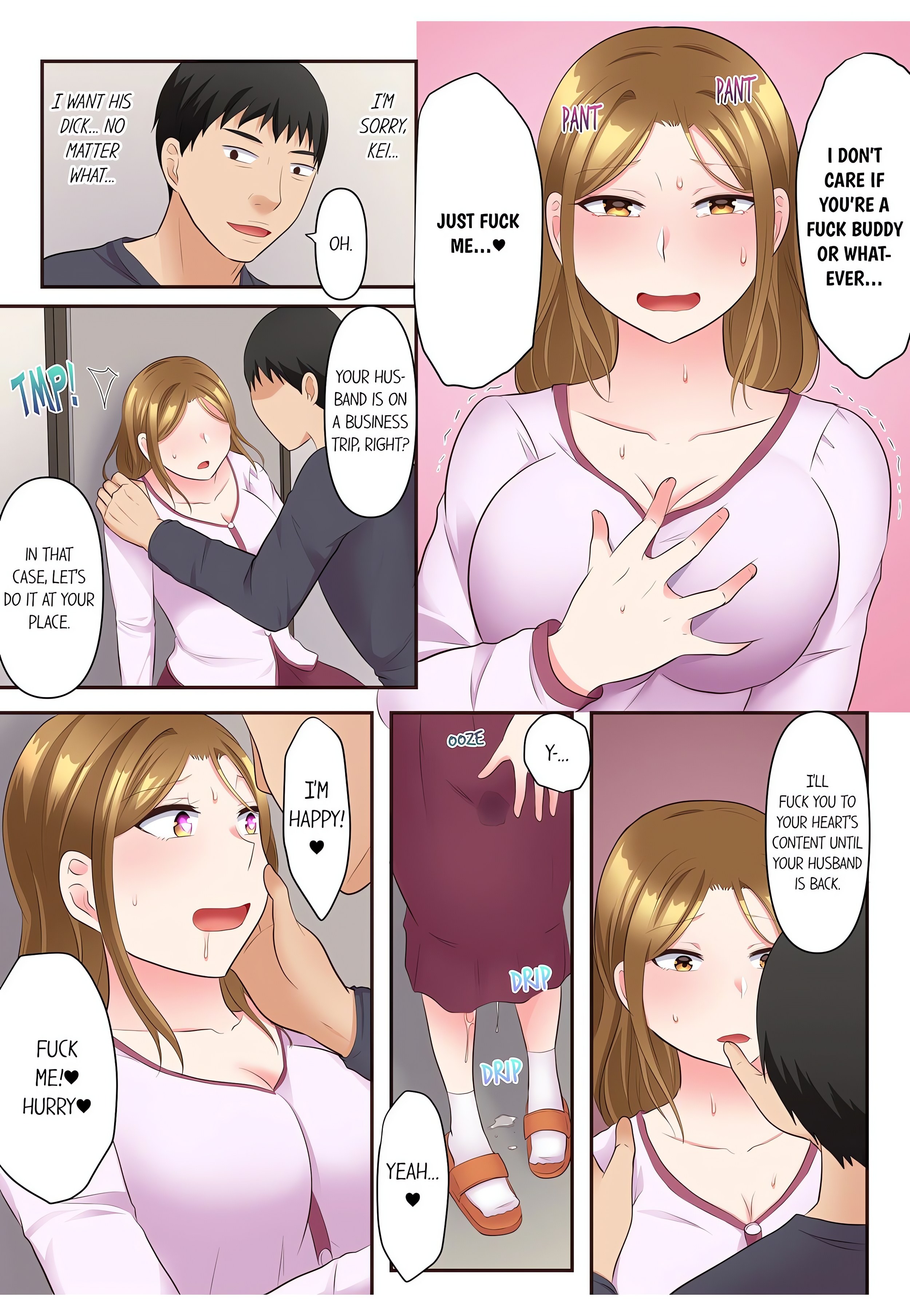 An NTR Therapy For A Troubled Wife – I Love My Husband, But I’m Sitting on Another Man and Cumming…! Page 9 - MangaHe