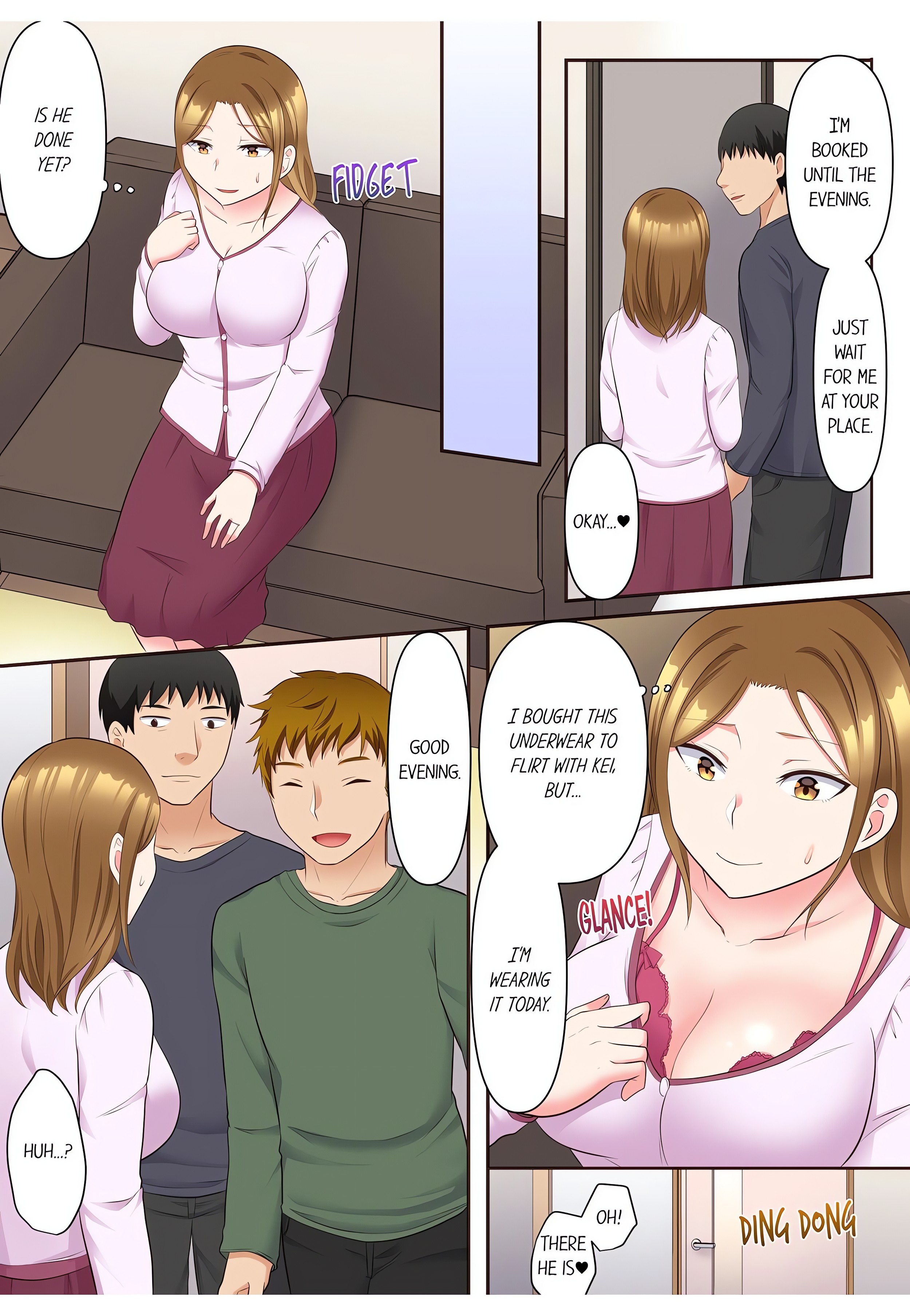 An NTR Therapy For A Troubled Wife – I Love My Husband, But I’m Sitting on Another Man and Cumming…! Page 10 - MangaHe