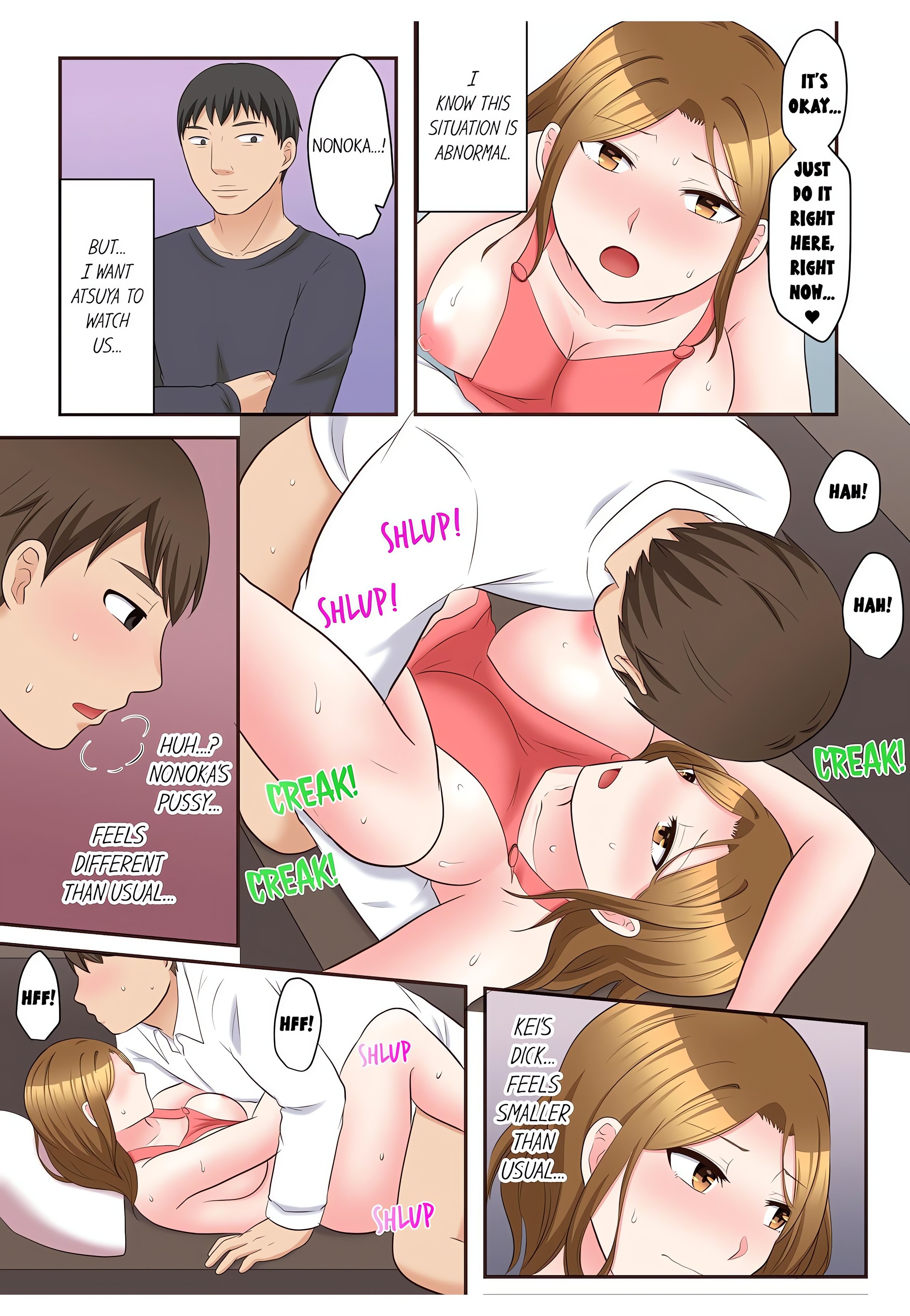 An NTR Therapy For A Troubled Wife – I Love My Husband, But I’m Sitting on Another Man and Cumming…! Page 21 - MangaHe