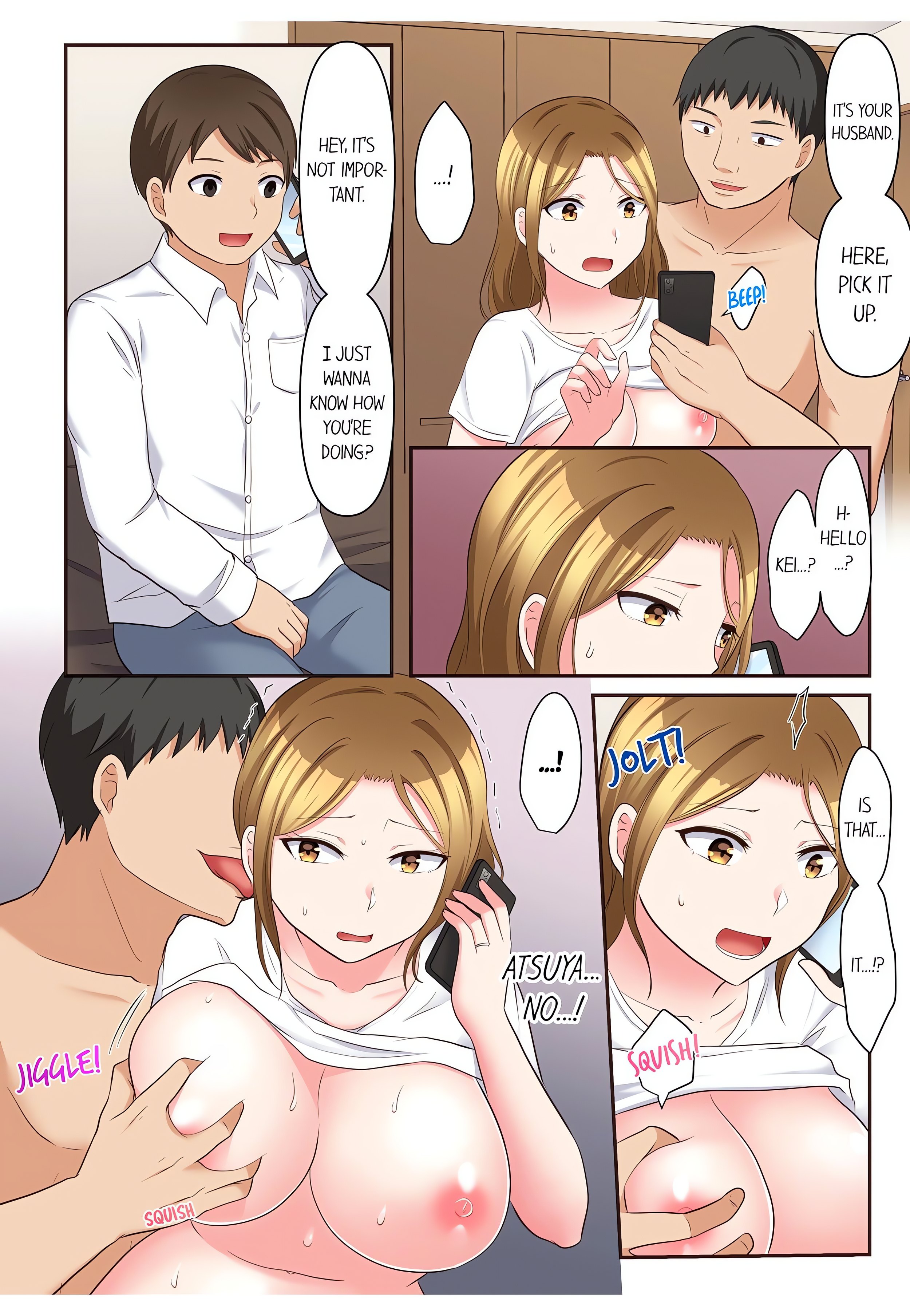 An NTR Therapy For A Troubled Wife – I Love My Husband, But I’m Sitting on Another Man and Cumming…! Page 10 - MangaHe
