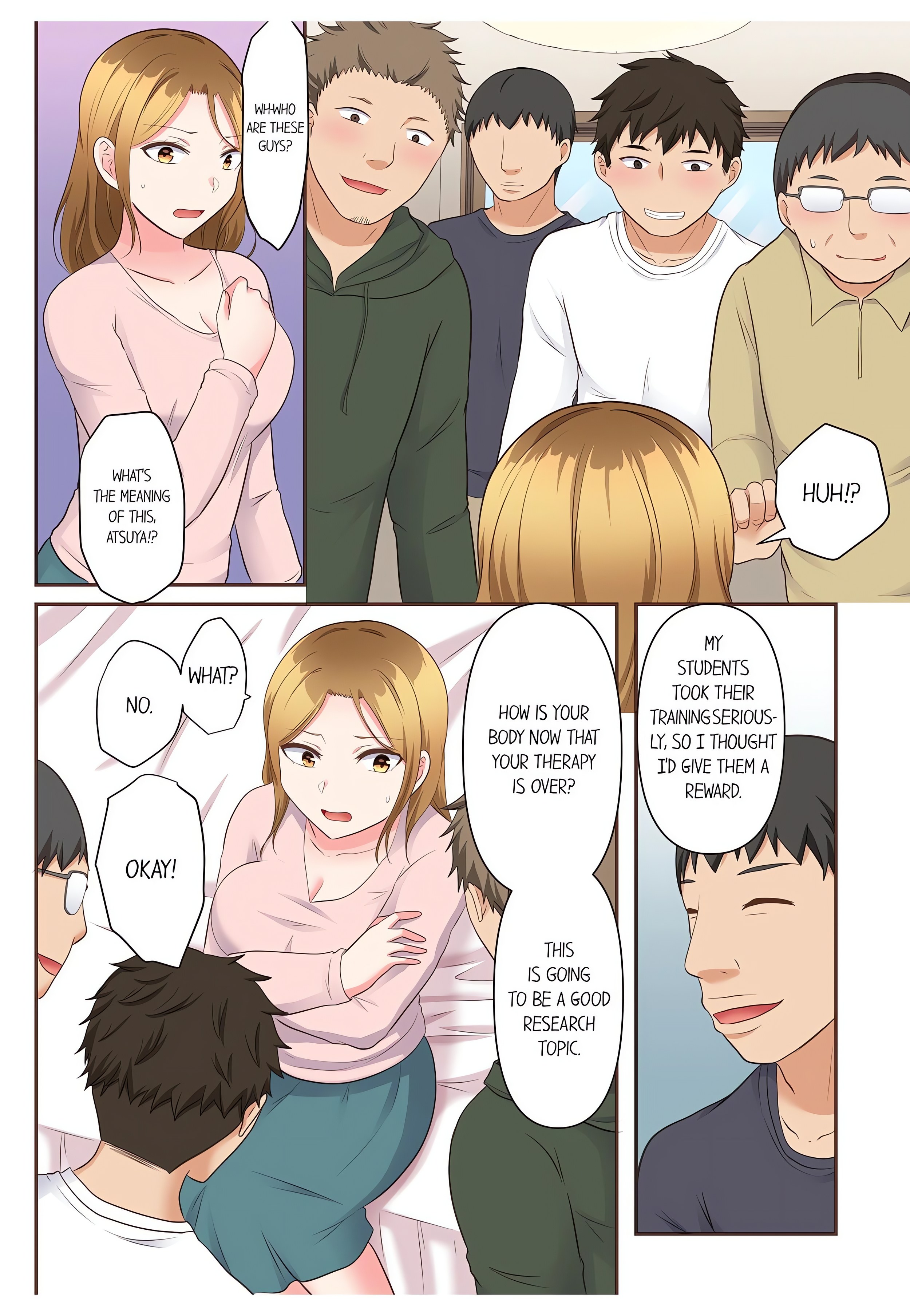 An NTR Therapy For A Troubled Wife – I Love My Husband, But I’m Sitting on Another Man and Cumming…! Page 9 - MangaHe