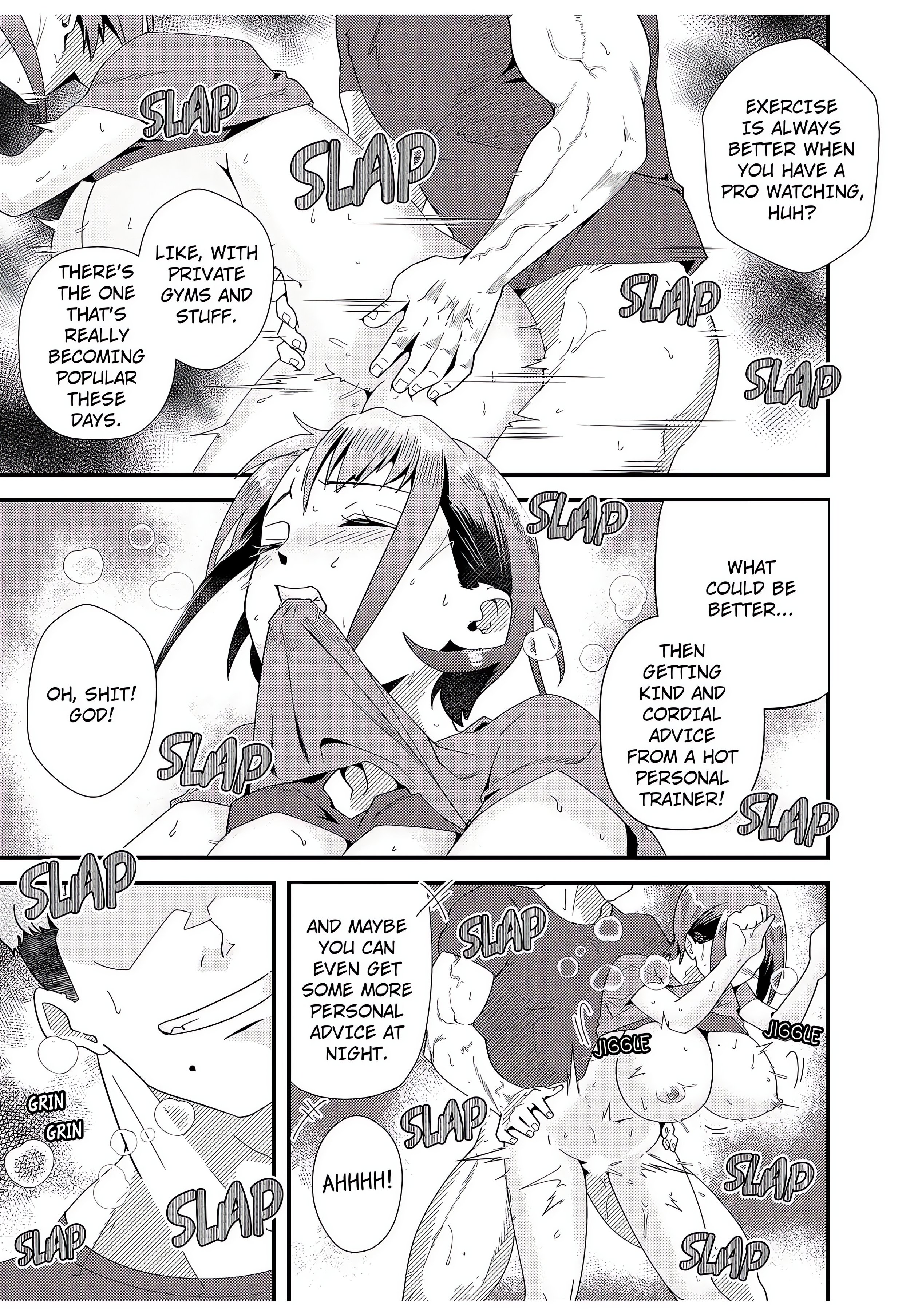 Personal Sex Training at the Private Gym -XL Lessons from a Hard Body Stud Page 17 - MangaHe