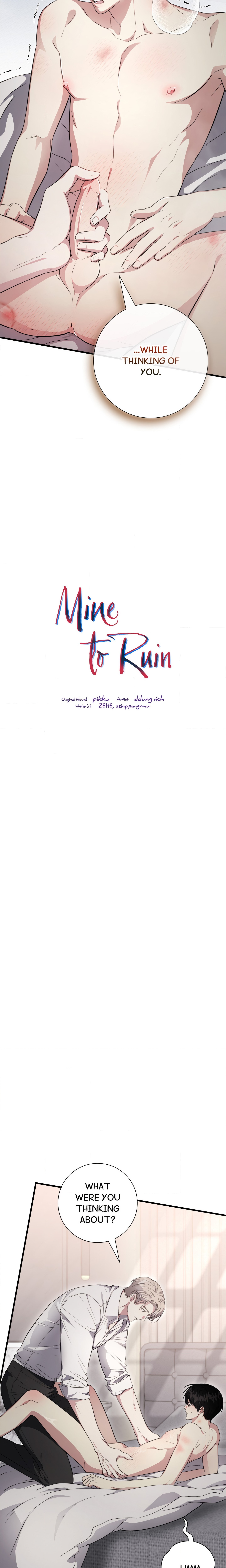 Mine to Ruin (Uncensored) Page 4 - MangaHe