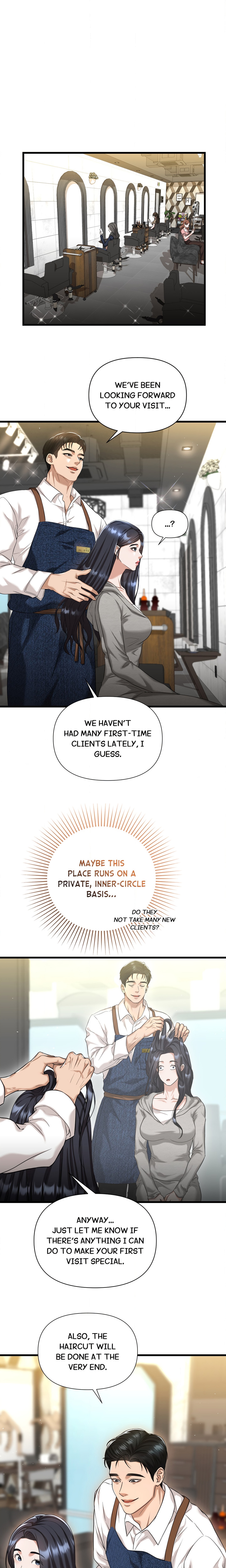 The Secret Shampoo Room Page 17 - MangaHe