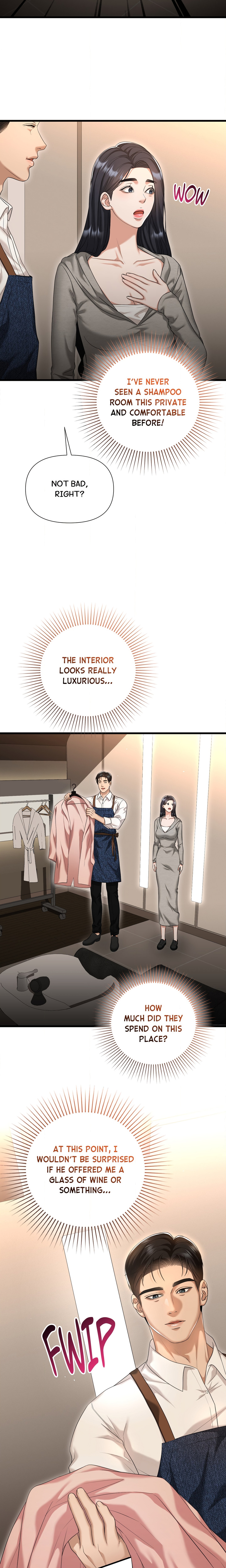 The Secret Shampoo Room Page 20 - MangaHe