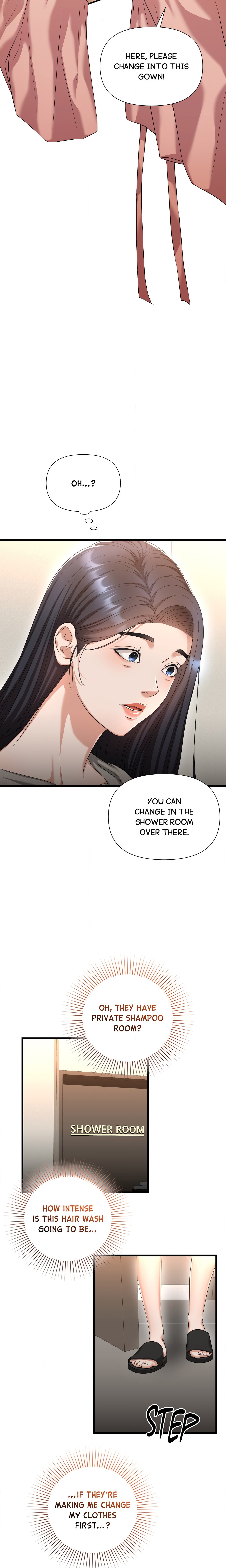 The Secret Shampoo Room Page 21 - MangaHe