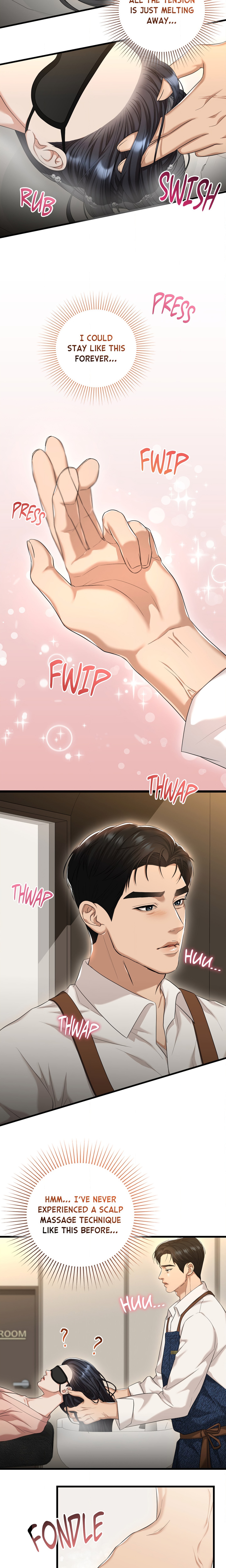 The Secret Shampoo Room Page 25 - MangaHe