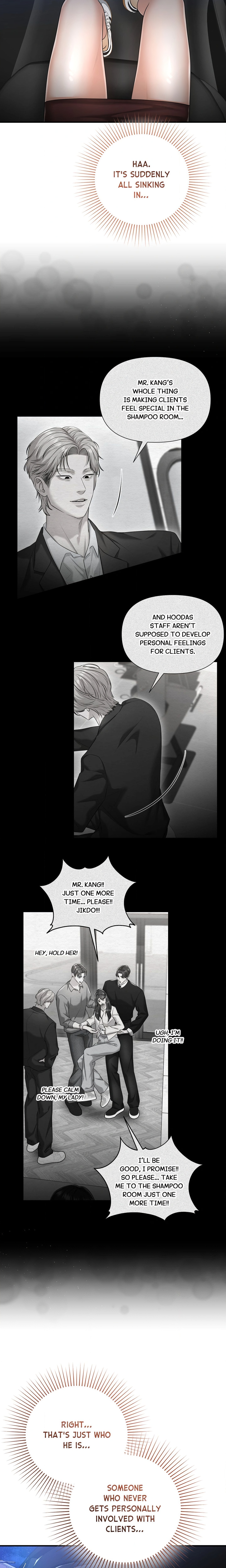 The Secret Shampoo Room Page 25 - MangaHe