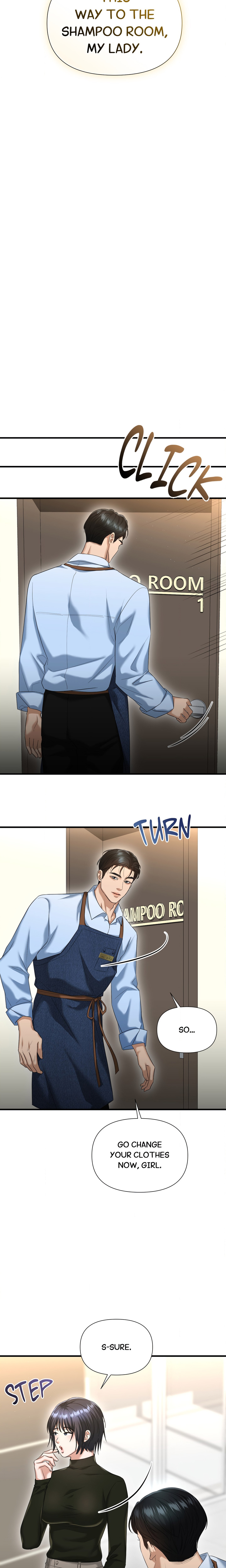 The Secret Shampoo Room Page 11 - MangaHe