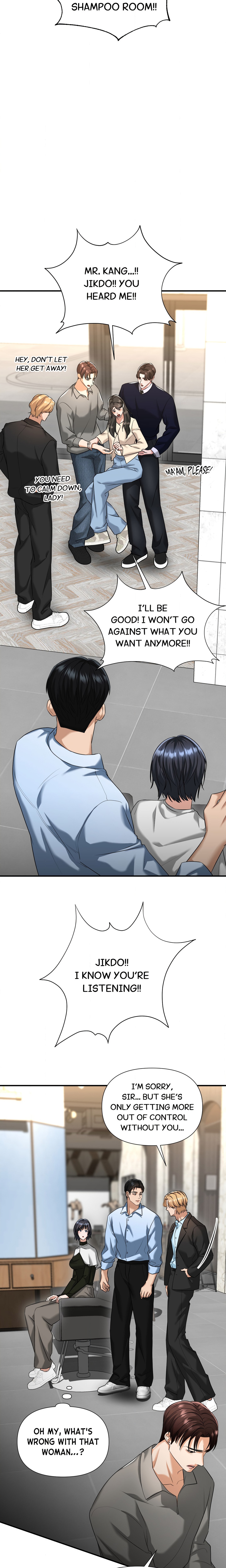 The Secret Shampoo Room Page 23 - MangaHe