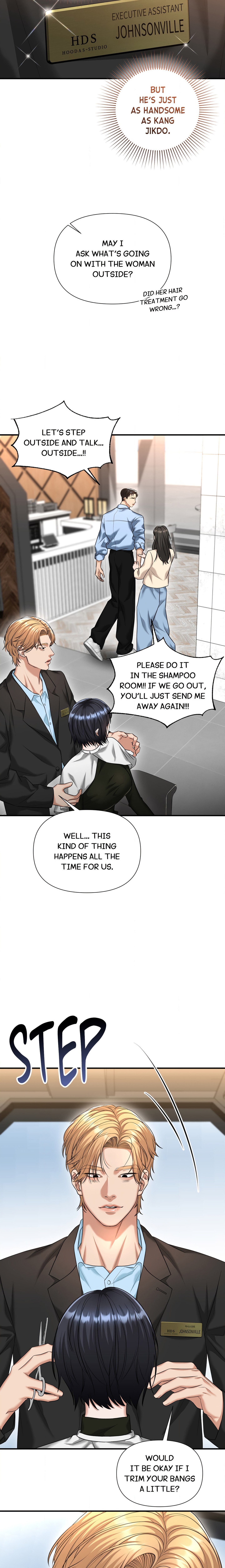 The Secret Shampoo Room Page 25 - MangaHe