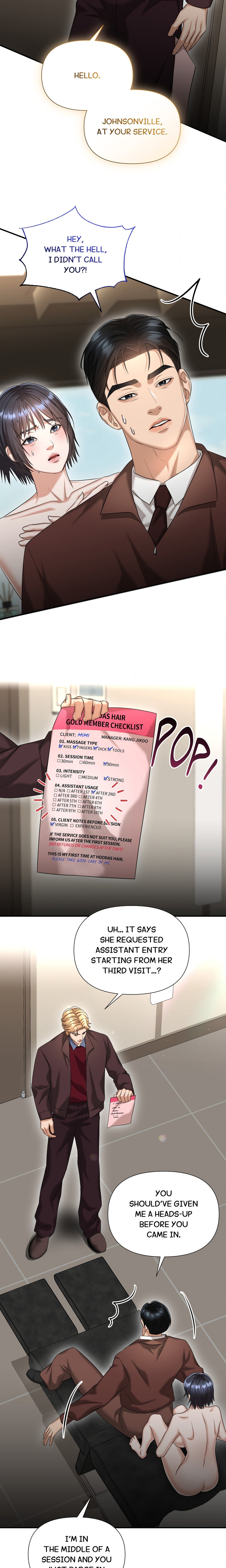 The Secret Shampoo Room Page 25 - MangaHe