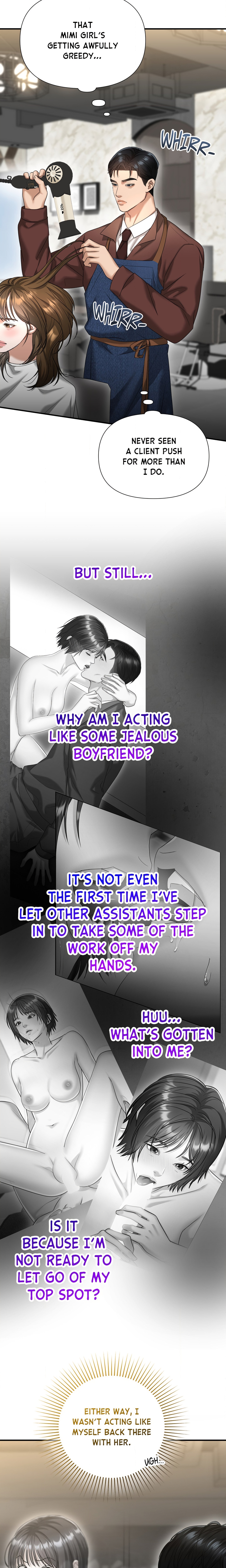 The Secret Shampoo Room Page 23 - MangaHe