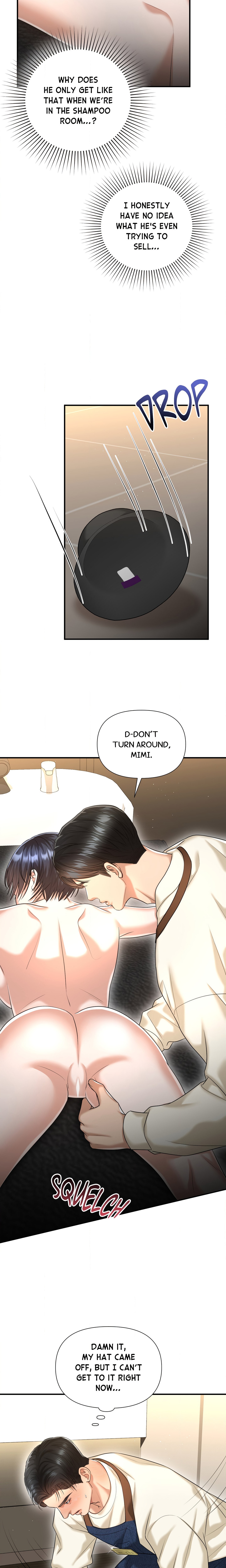 The Secret Shampoo Room Page 23 - MangaHe
