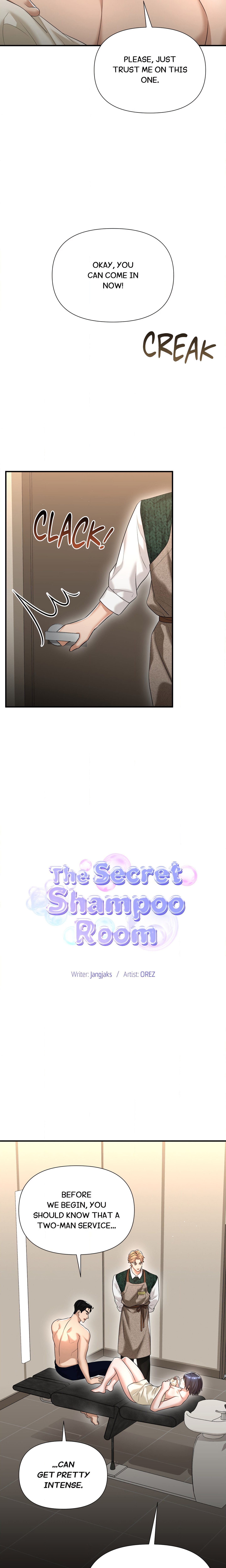 The Secret Shampoo Room Page 5 - MangaHe
