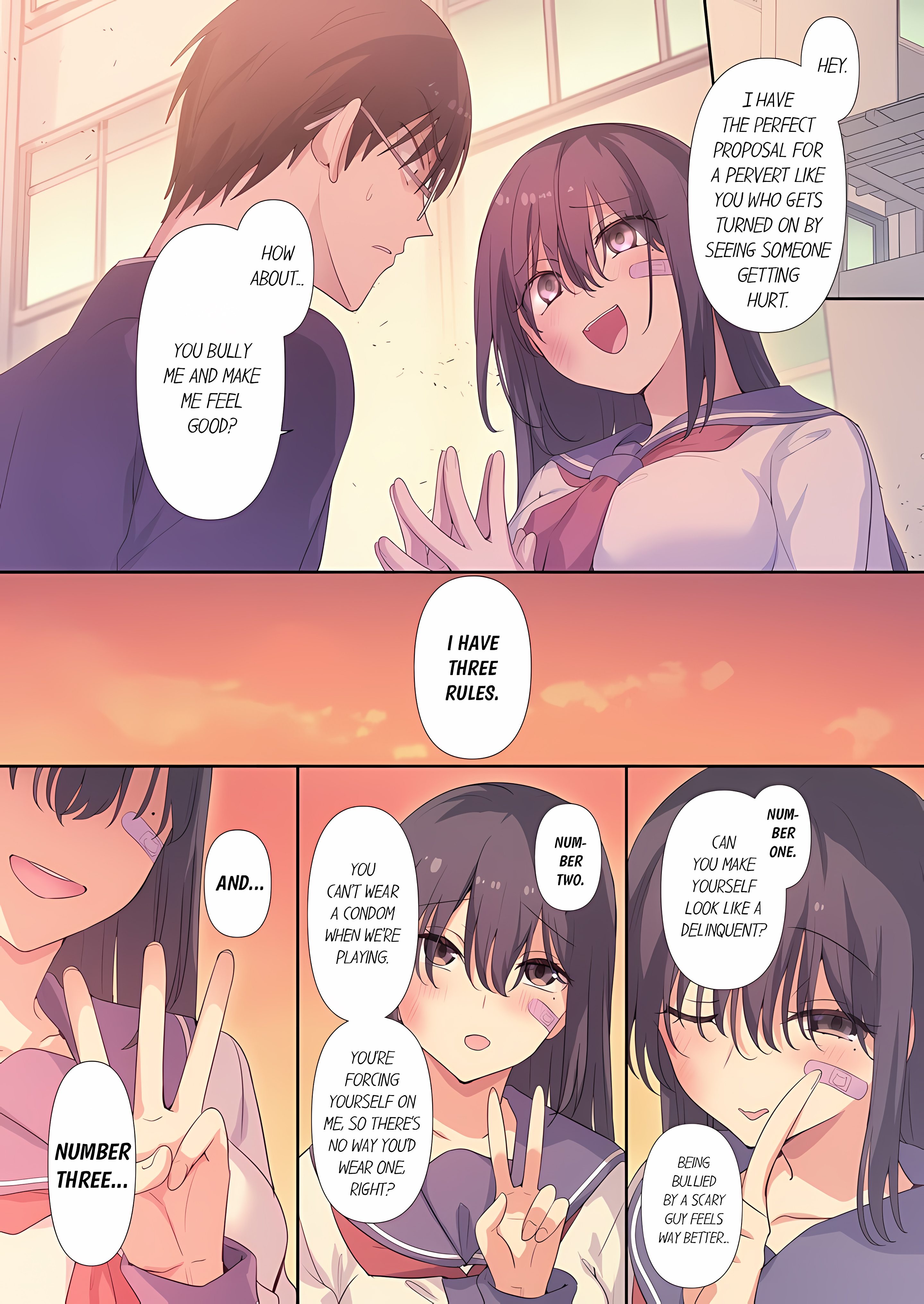 Love & Bullying: A Closet Pervert Embraces Her Maso Page 13 - MangaHe