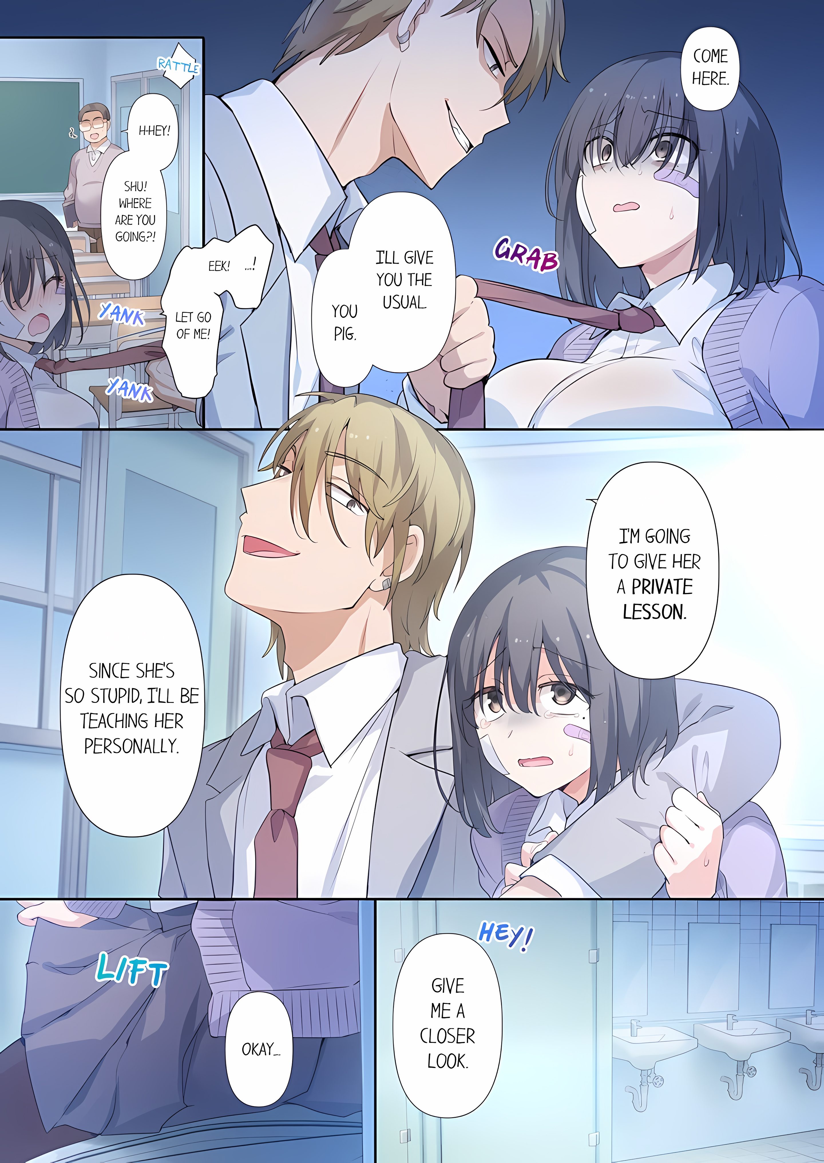Love & Bullying: A Closet Pervert Embraces Her Maso Page 5 - MangaHe