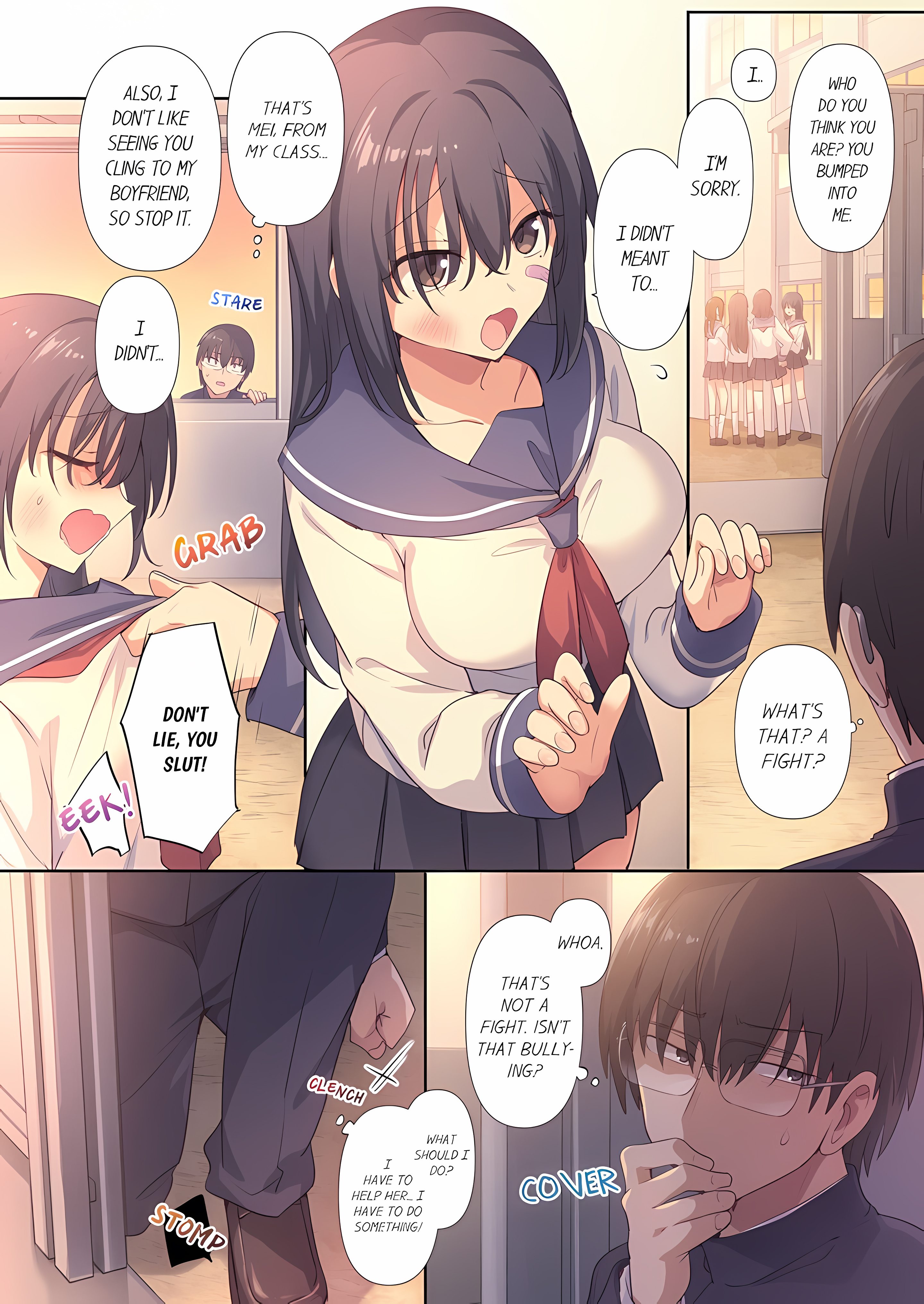 Love & Bullying: A Closet Pervert Embraces Her Maso Page 8 - MangaHe