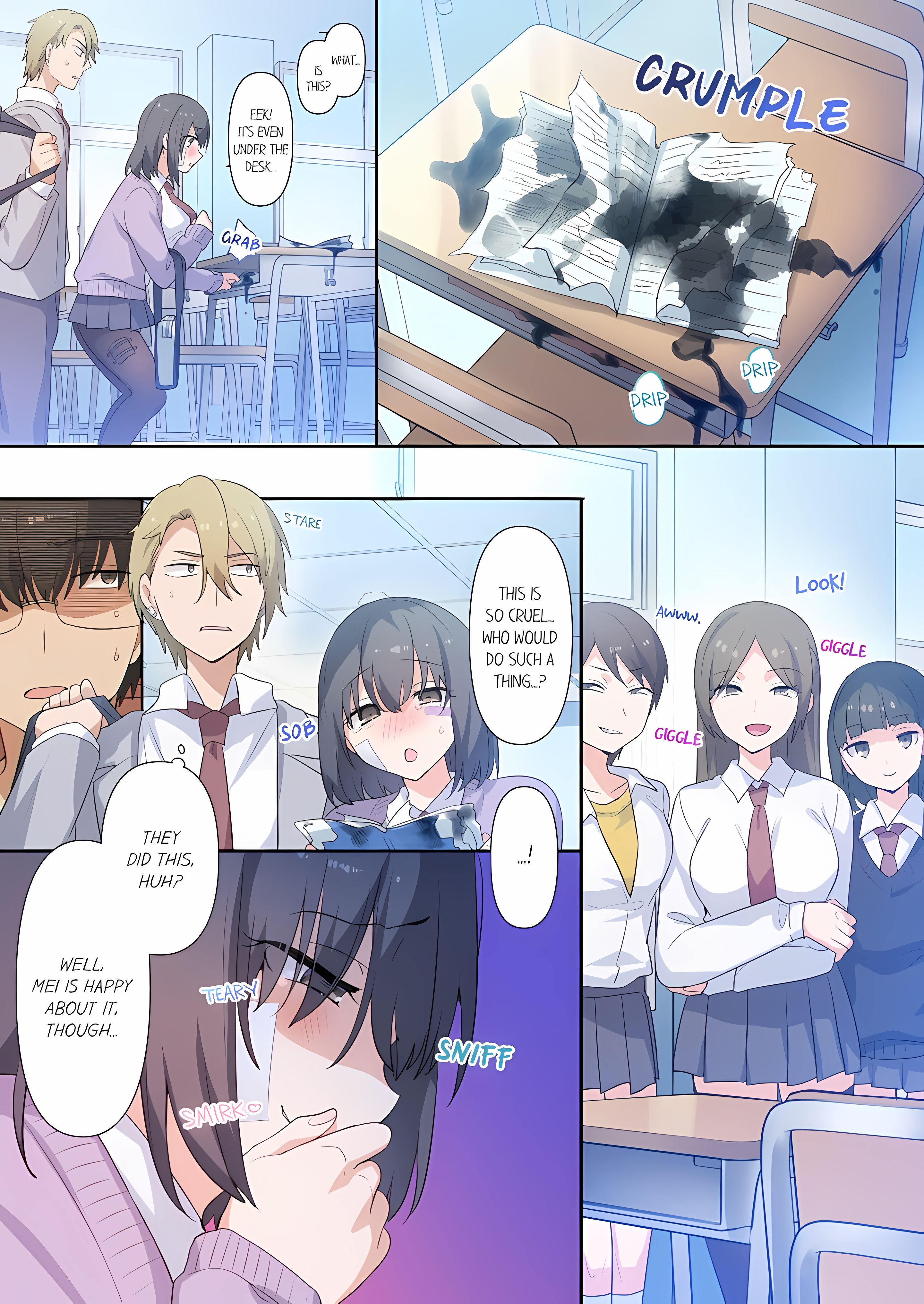 Love & Bullying: A Closet Pervert Embraces Her Maso Page 15 - MangaHe
