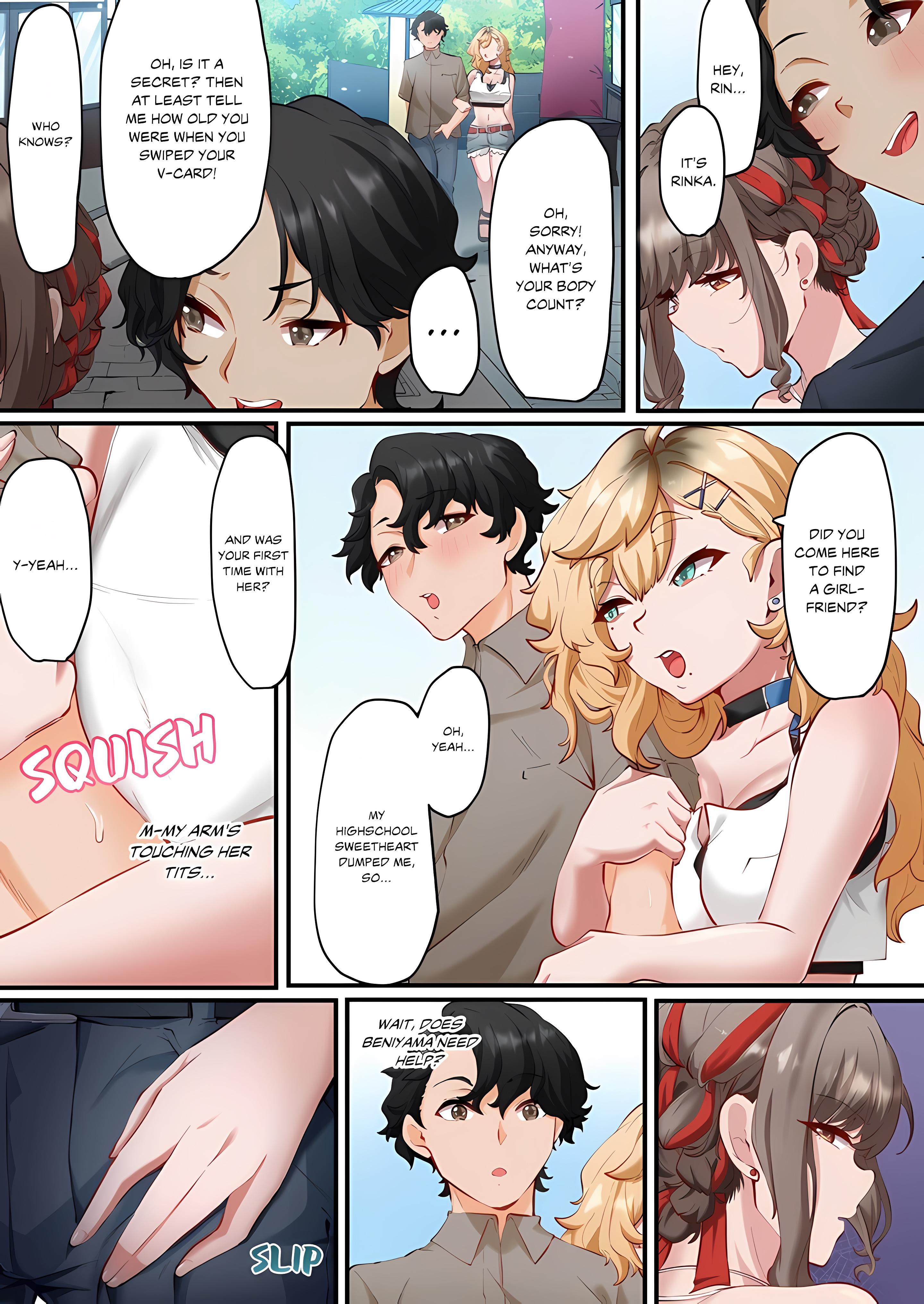 Hot Spring Love Affair: I’m Looking for a Girlfriend, but These Girls Just Want Sex! Page 9 - MangaHe