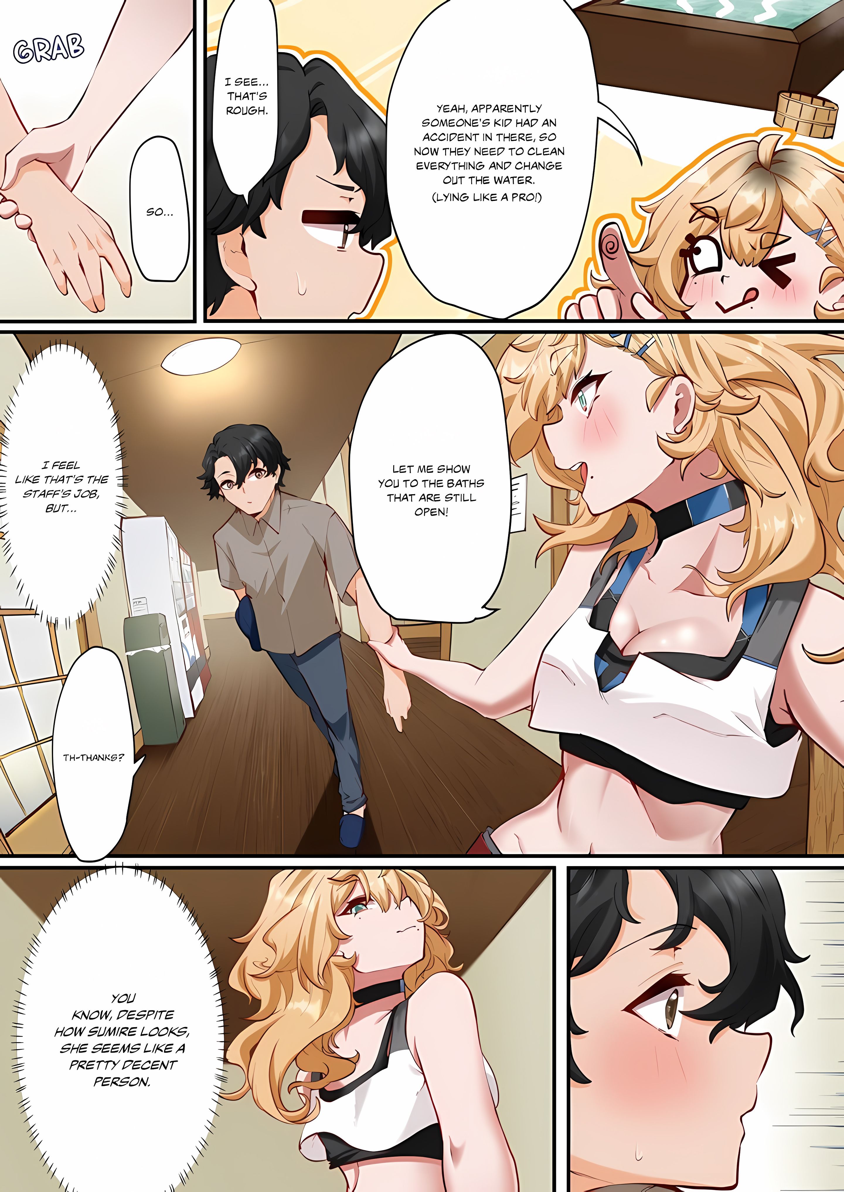Hot Spring Love Affair: I’m Looking for a Girlfriend, but These Girls Just Want Sex! Page 3 - MangaHe
