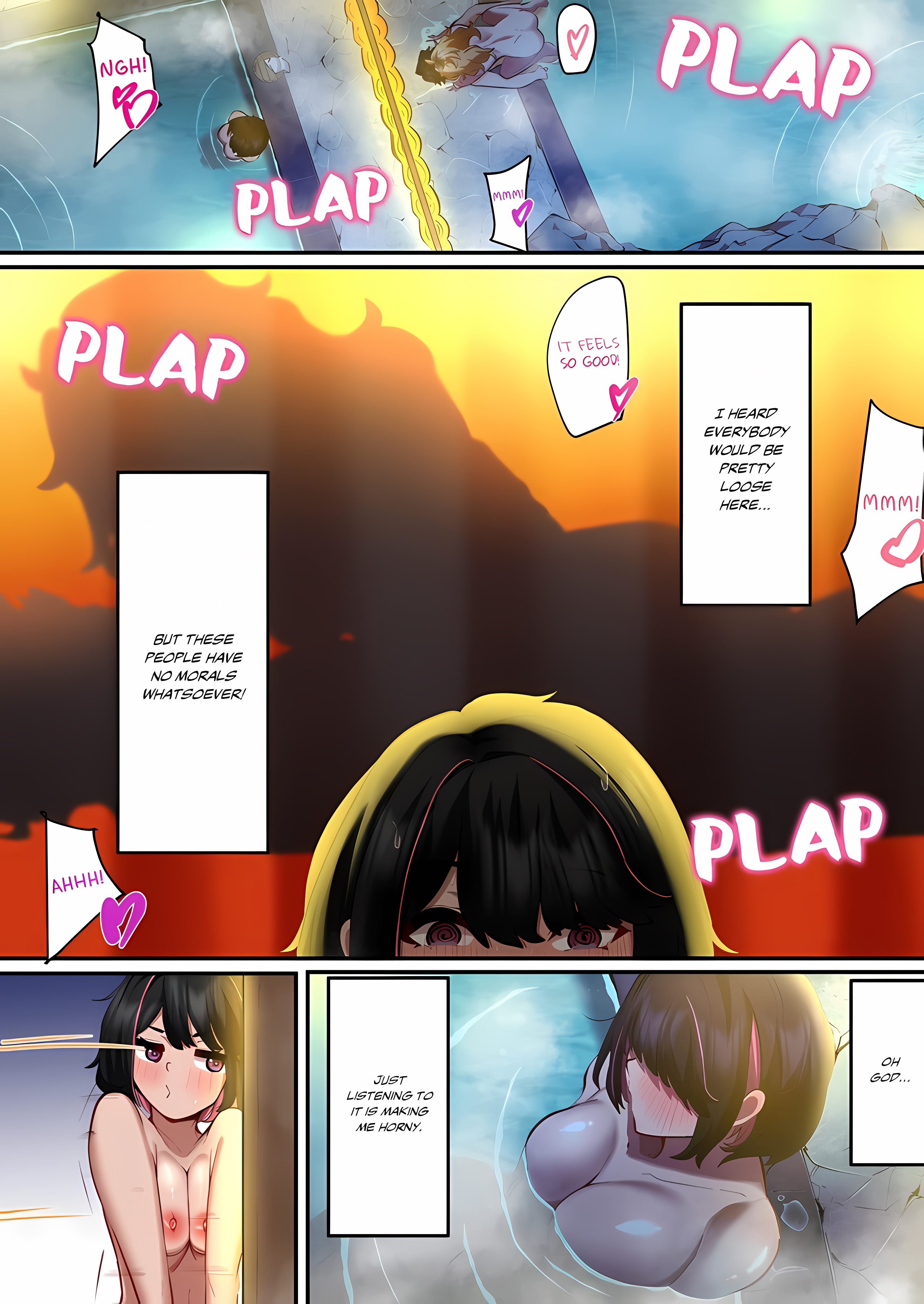Hot Spring Love Affair: I’m Looking for a Girlfriend, but These Girls Just Want Sex! Page 6 - MangaHe