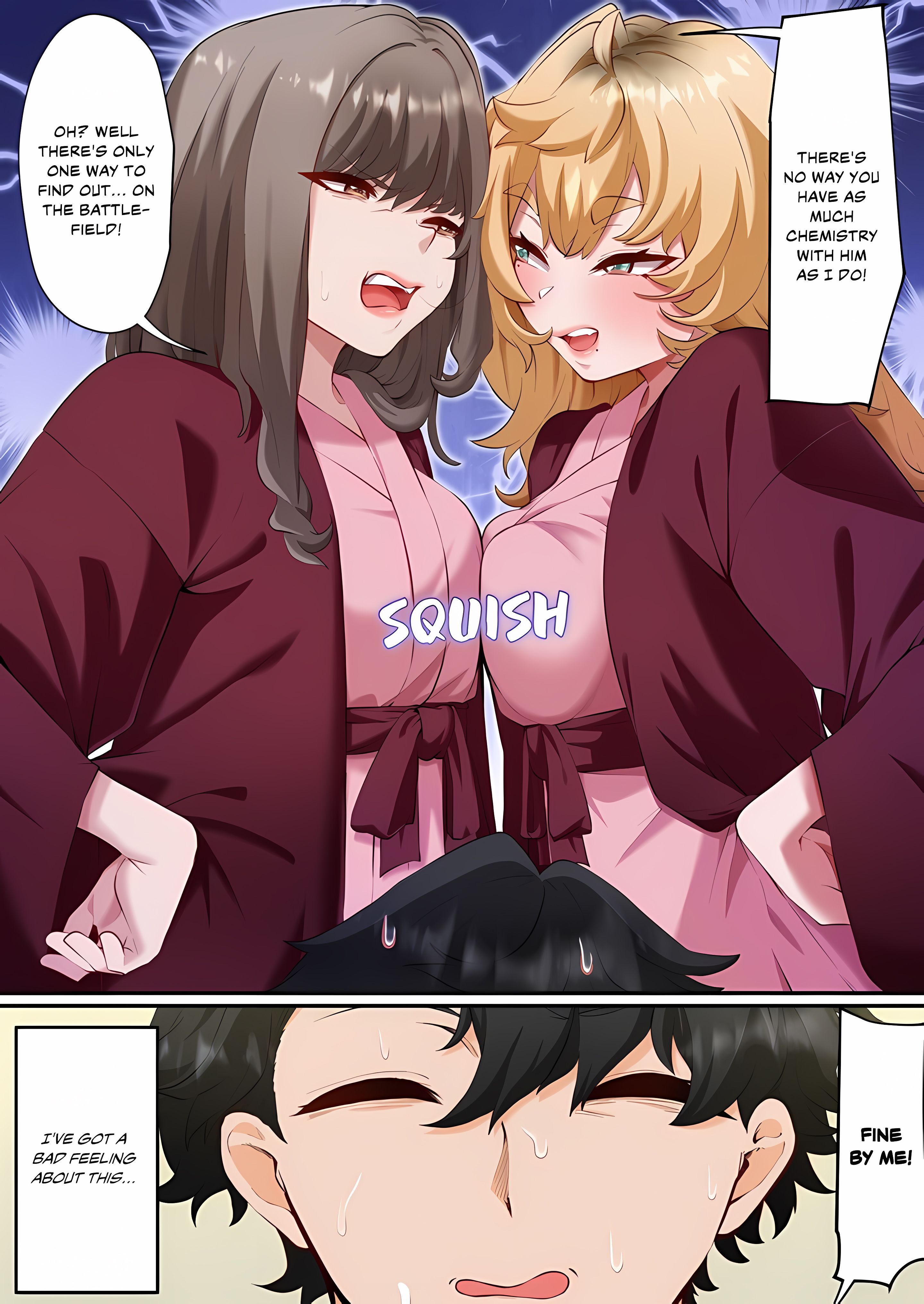 Hot Spring Love Affair: I’m Looking for a Girlfriend, but These Girls Just Want Sex! Page 7 - MangaHe