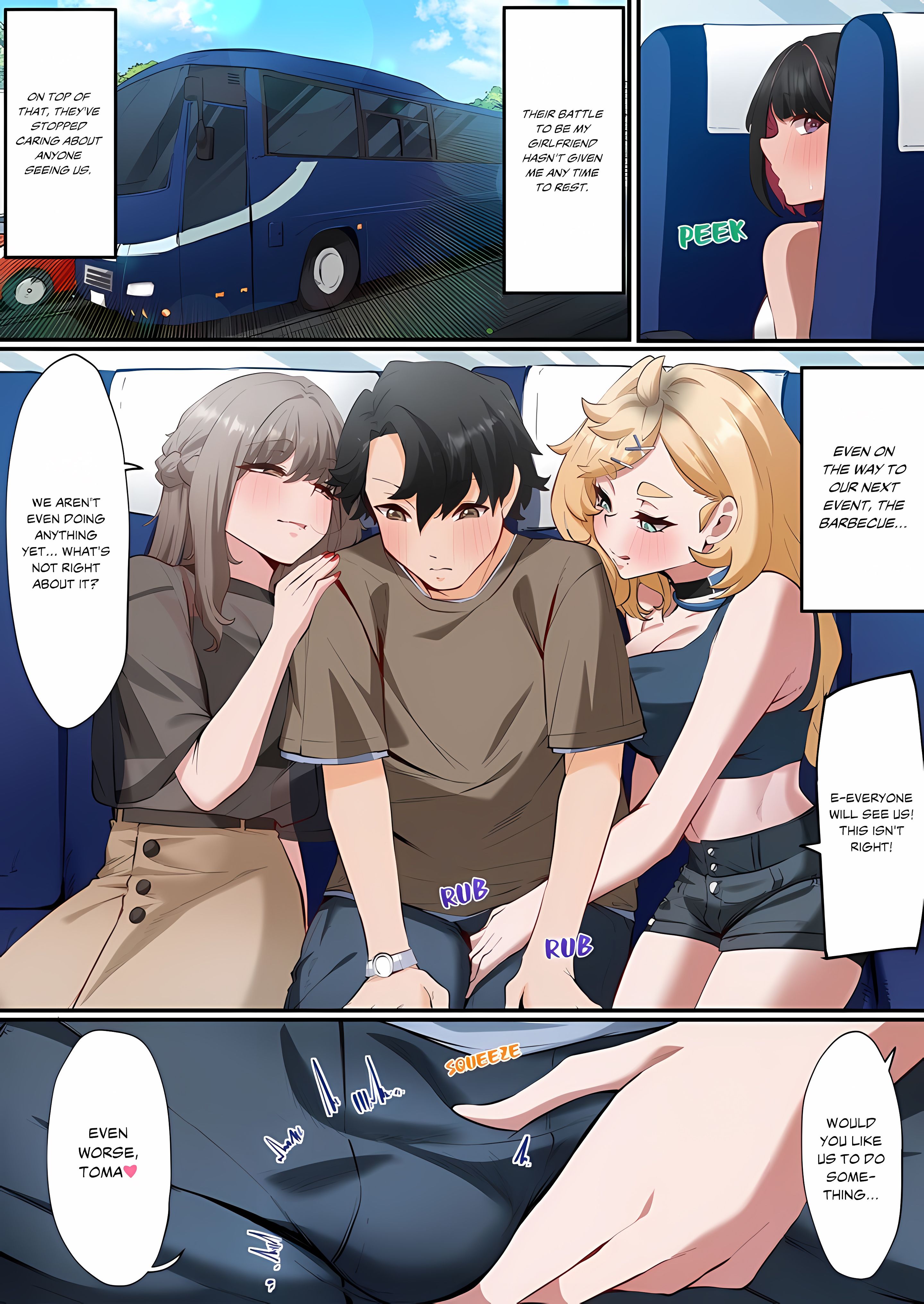 Hot Spring Love Affair: I’m Looking for a Girlfriend, but These Girls Just Want Sex! Page 8 - MangaHe