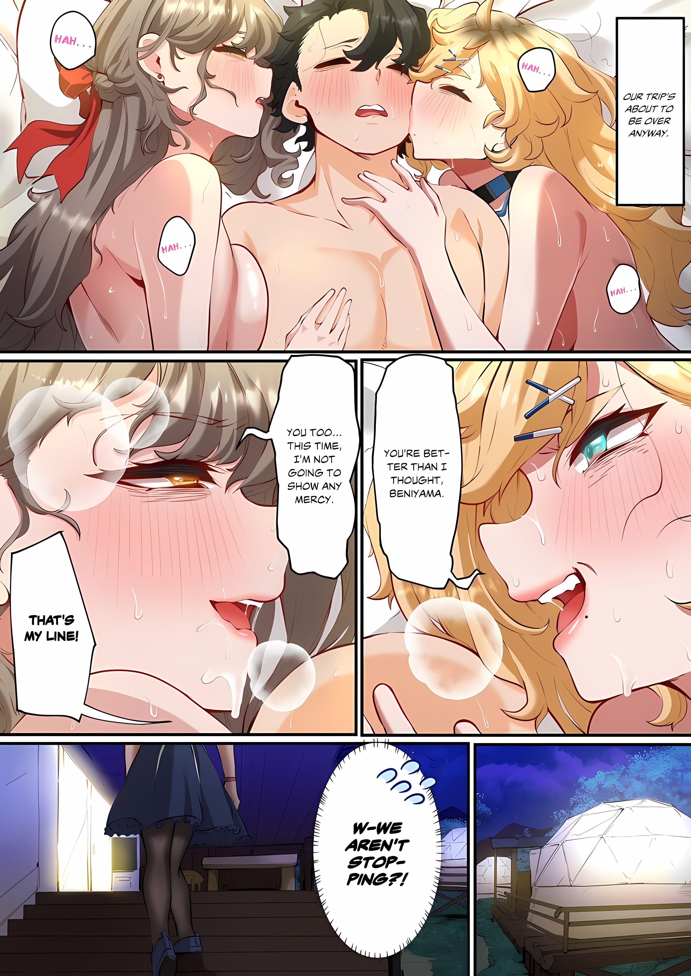 Hot Spring Love Affair: I’m Looking for a Girlfriend, but These Girls Just Want Sex! Page 10 - MangaHe