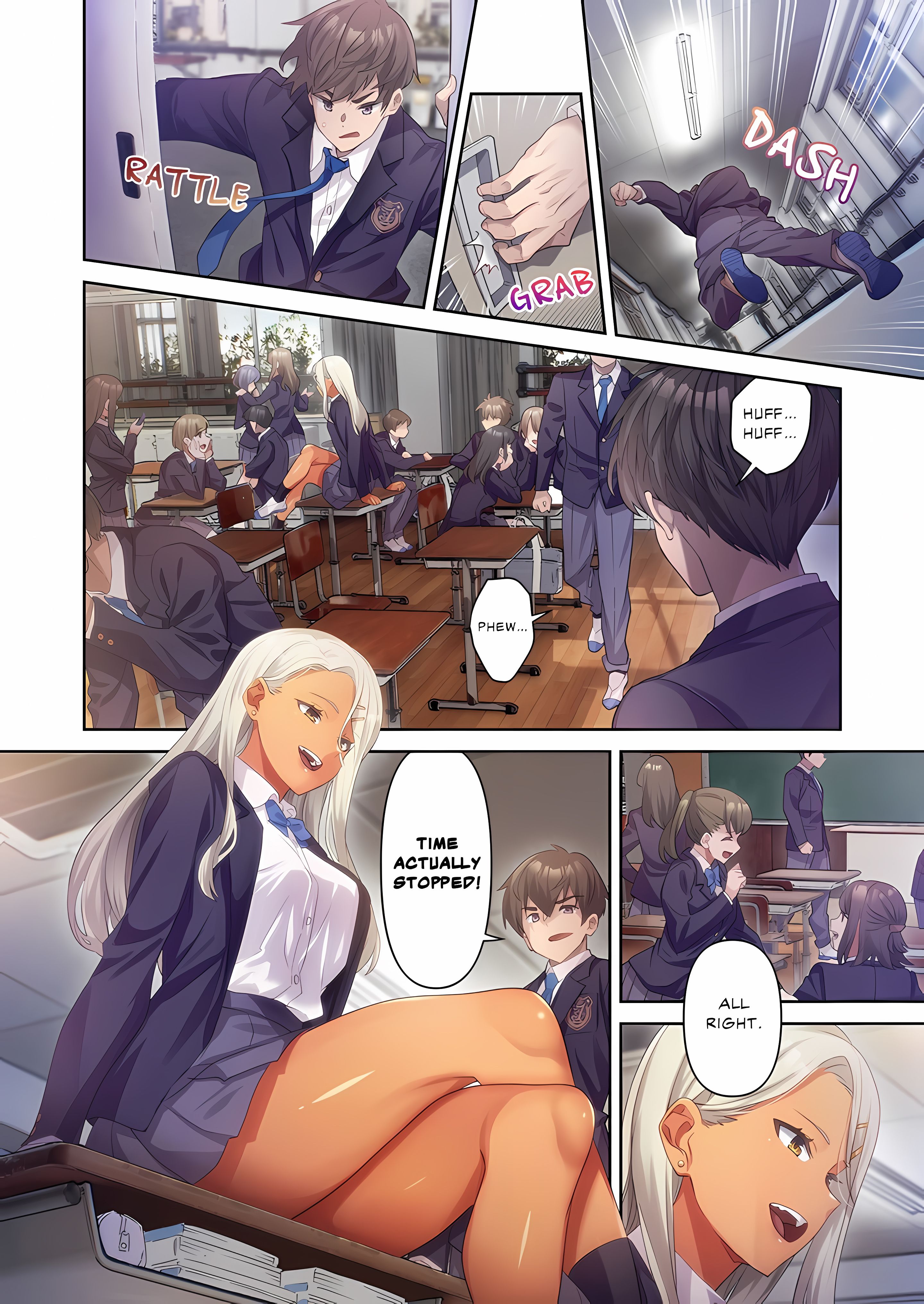 On Borrowed Time: I’m the Only One My Friend Can’t Stop Time For! Page 10 - MangaHe