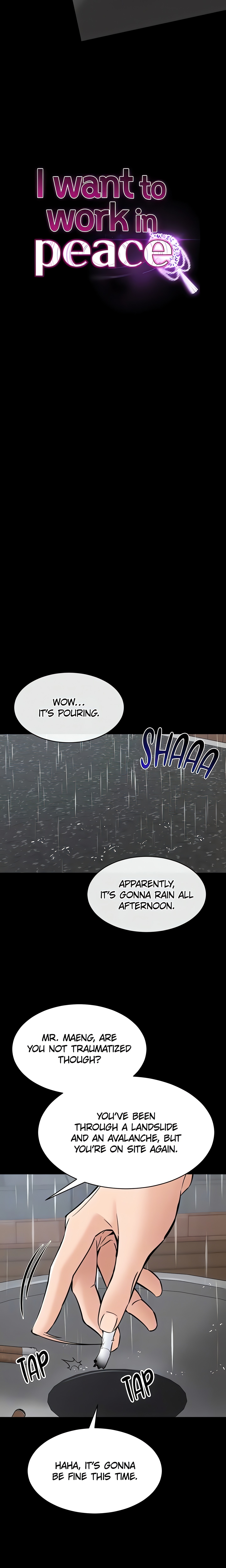 I want to work in peace Page 10 - MangaHe