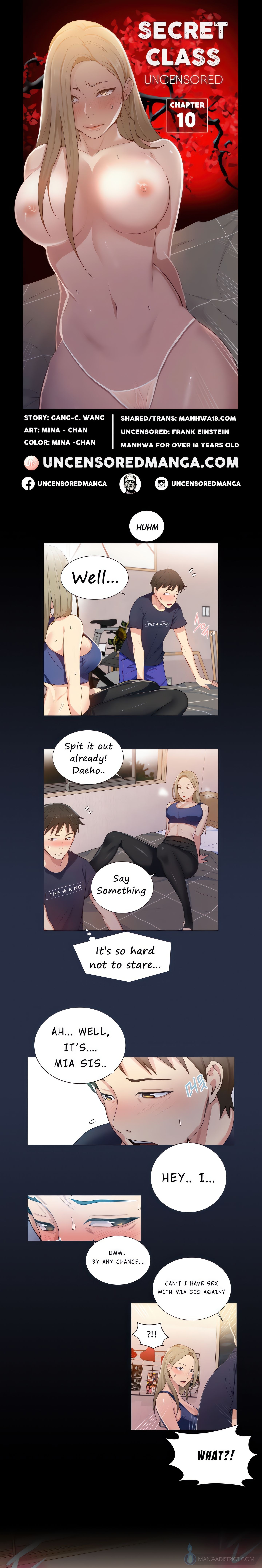 Secret Class (Uncensored Fan Edition) Page 3 - MangaHe