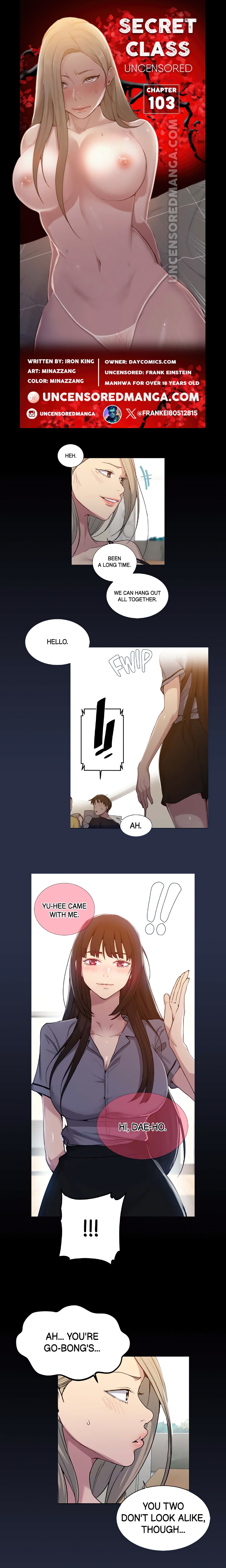 Secret Class (Uncensored Fan Edition) Page 3 - MangaHe