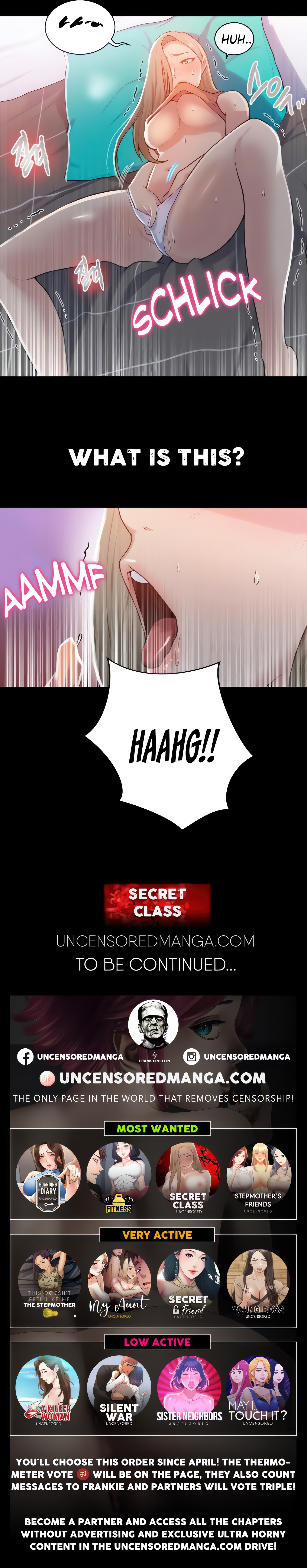 Secret Class (Uncensored Fan Edition) Page 14 - MangaHe
