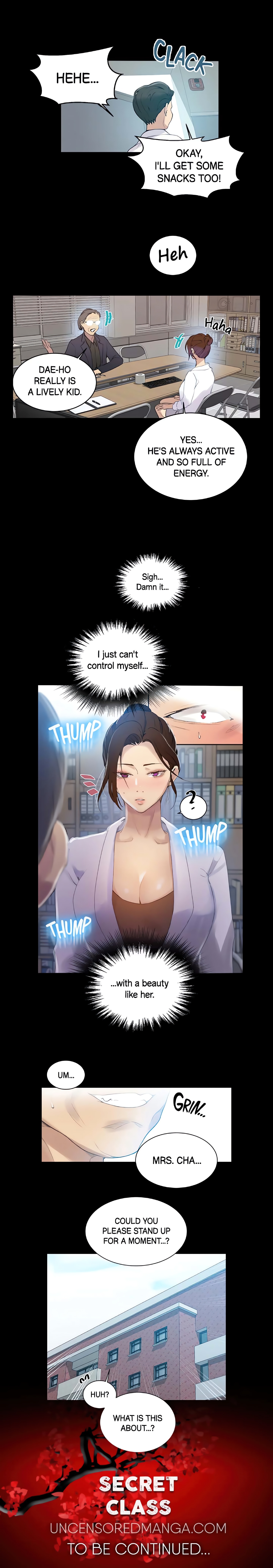 Secret Class (Uncensored Fan Edition) Page 12 - MangaHe