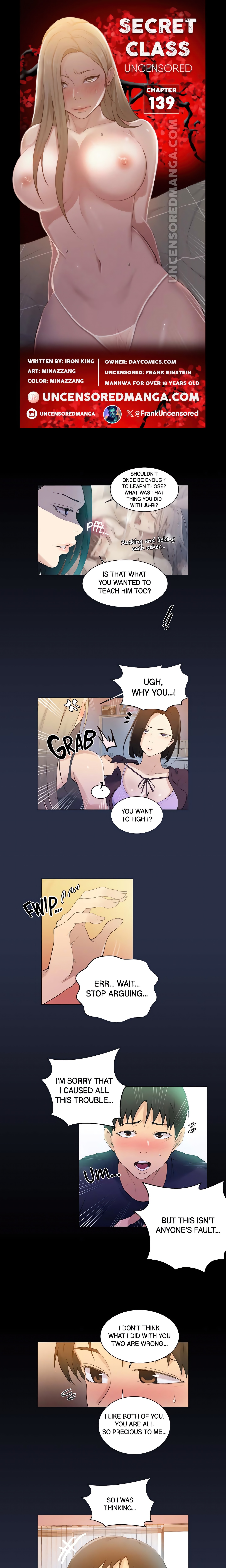 Secret Class (Uncensored Fan Edition) Page 3 - MangaHe