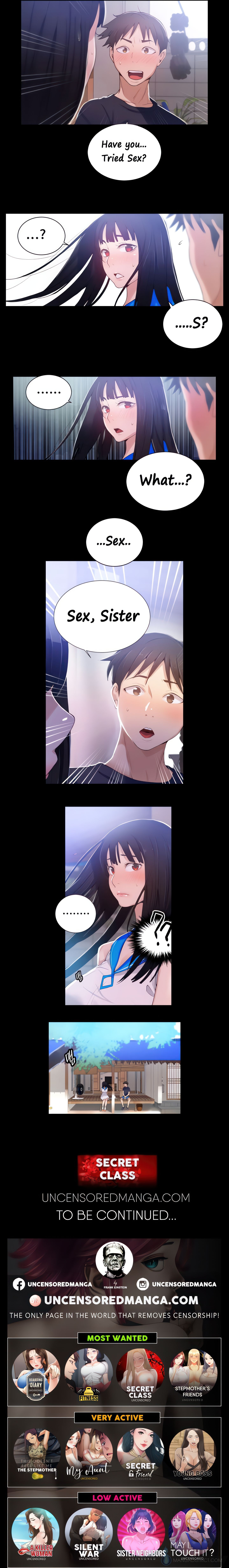 Secret Class (Uncensored Fan Edition) Page 13 - MangaHe